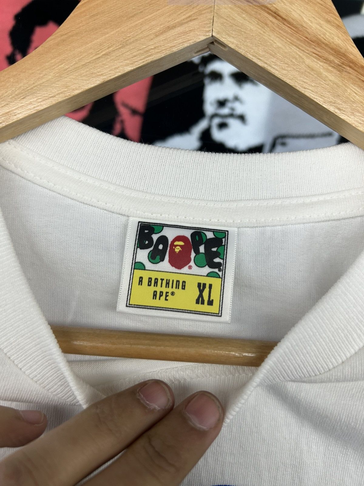 Bape A Bathing Ape T-shirt Size US XL / EU 56 / 4 - 3 Thumbnail