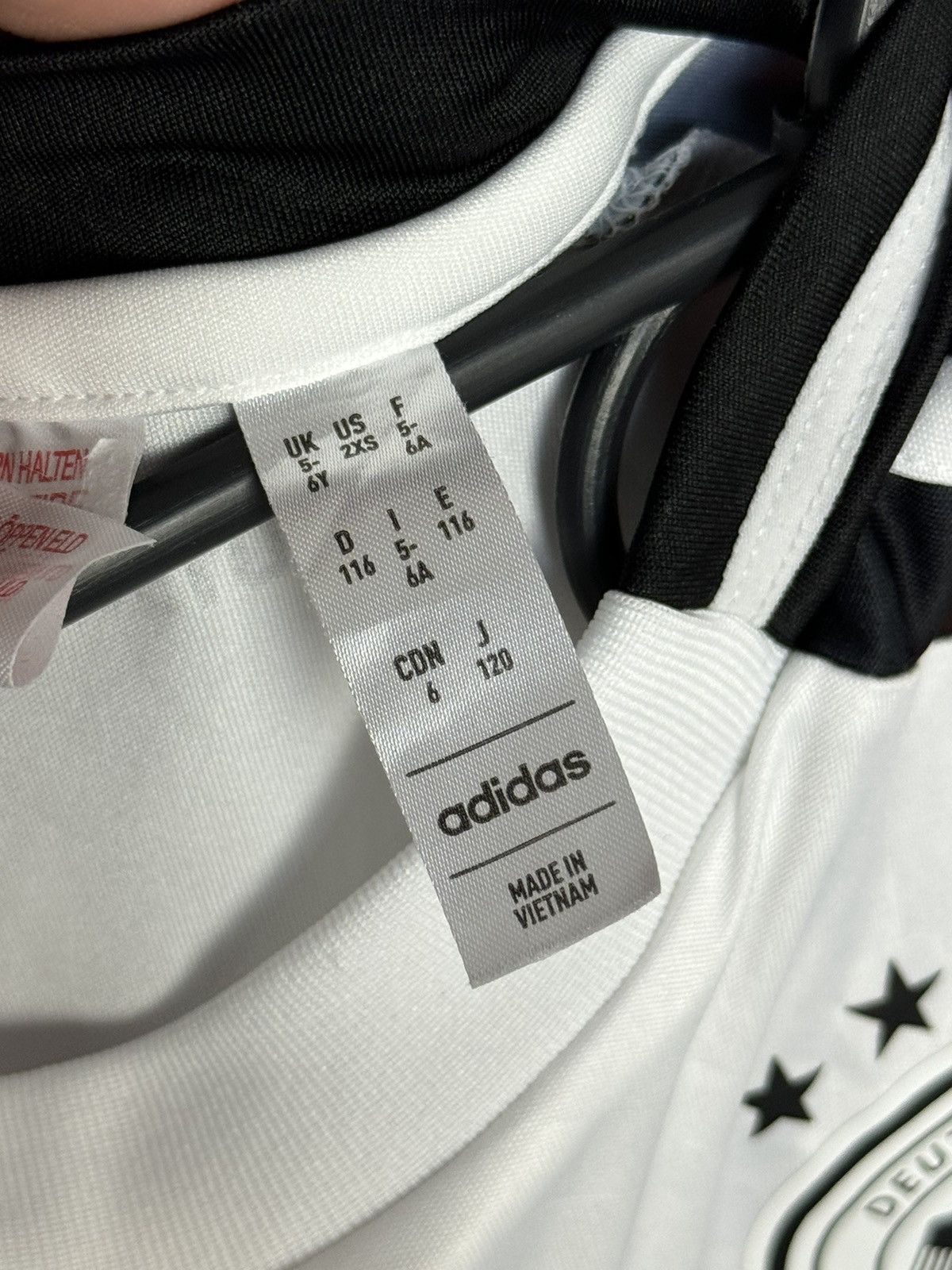 Adidas KIDS Germany 2024 Home Football Jersey T-Shirt Size US XXS / EU 40 - 6 Thumbnail