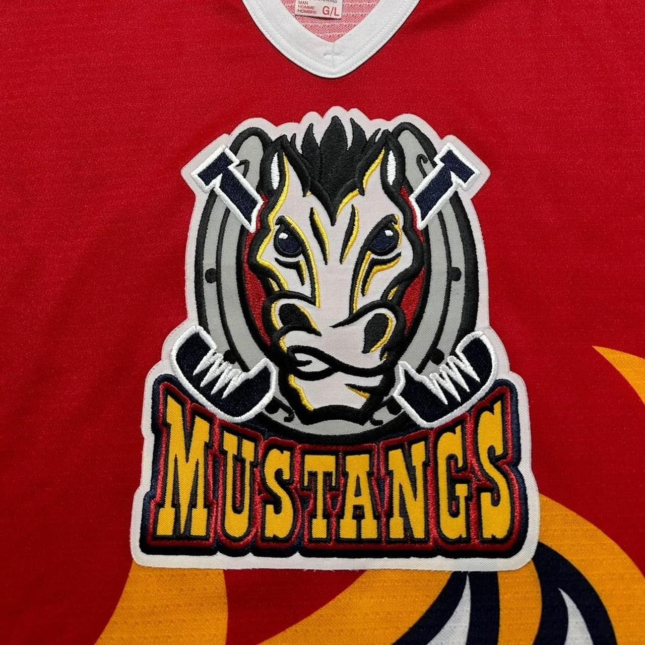 Ccm × NHL × Vintage Vintage Phoenix Mustangs Hockey Jersey Size US L / EU 52-54 / 3 - 3 Thumbnail