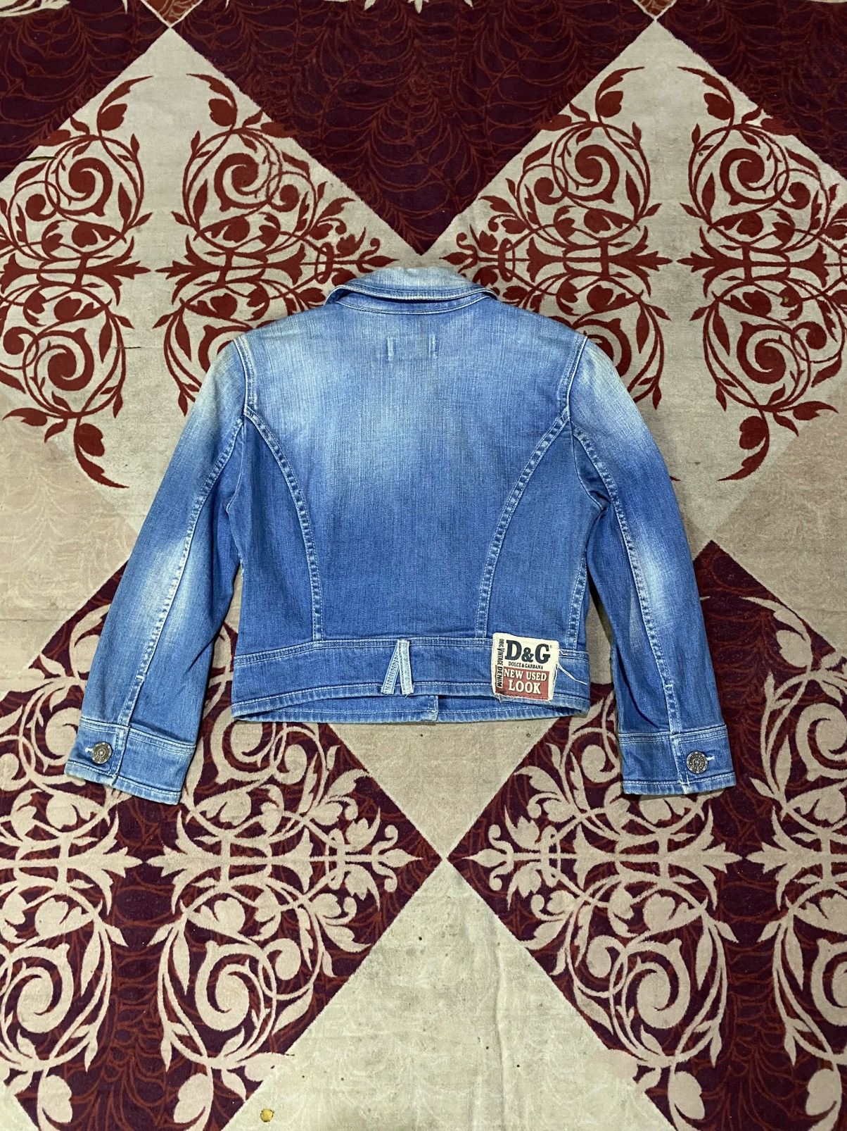 Dolce & Gabbana Dolce & Gabbana Denim Jacket Size S / US 4 / IT 40 - 12 Thumbnail