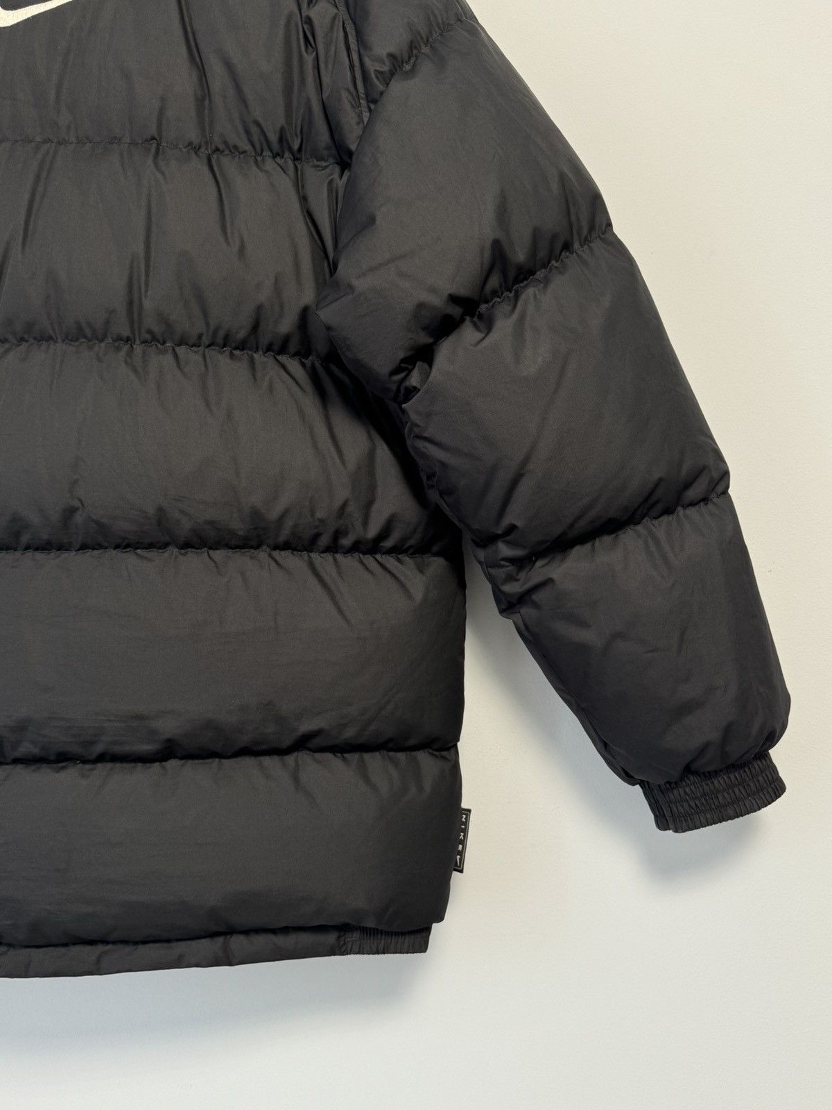 Nike Nike Vintage Down Puffer Jacket Big Swoosh Y2K Style Size US S / EU 44-46 / 1 - 19 Thumbnail