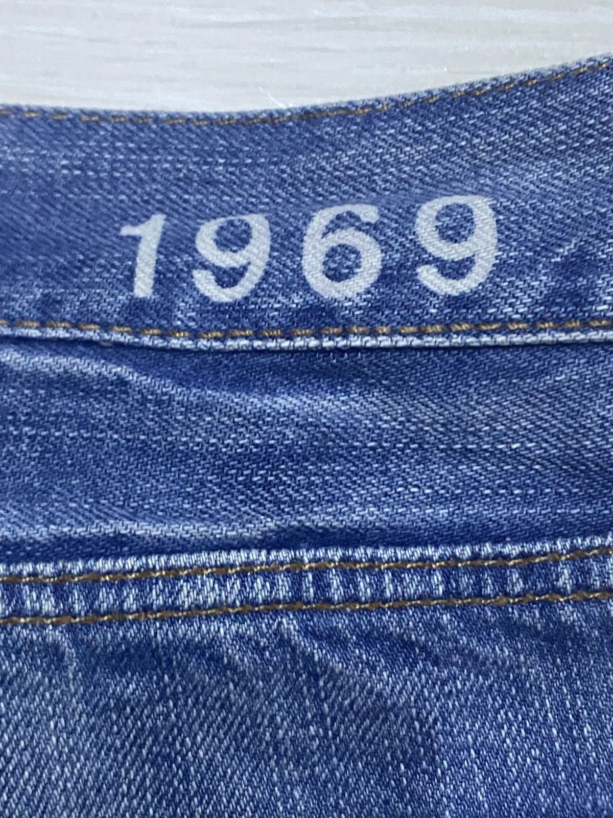 Gap Vintage Gap Denim Buckle Back Faded Loose Jeans Size US 32 / EU 48 - 13 Thumbnail
