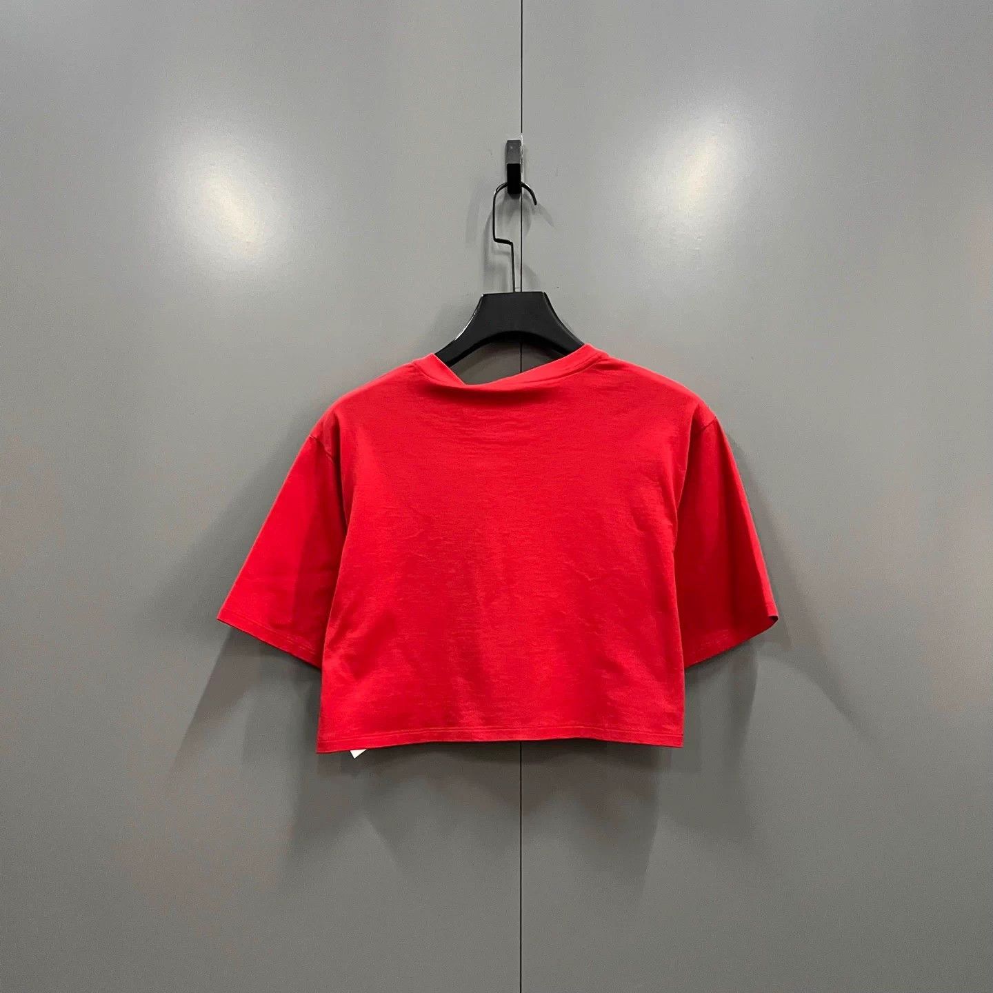Celine Celine Red Print Logo Short Sleeve Tee jc611704 Size XS / US 0-2 / IT 36-38 - 2 Thumbnail