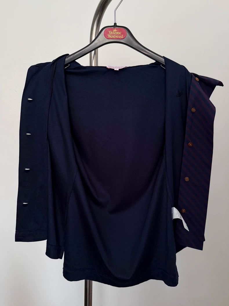 Vivienne Westwood Vivienne Westwood A short-sleeved shirt with a lotus leaf Size S / US 4 / IT 40 - 6 Thumbnail