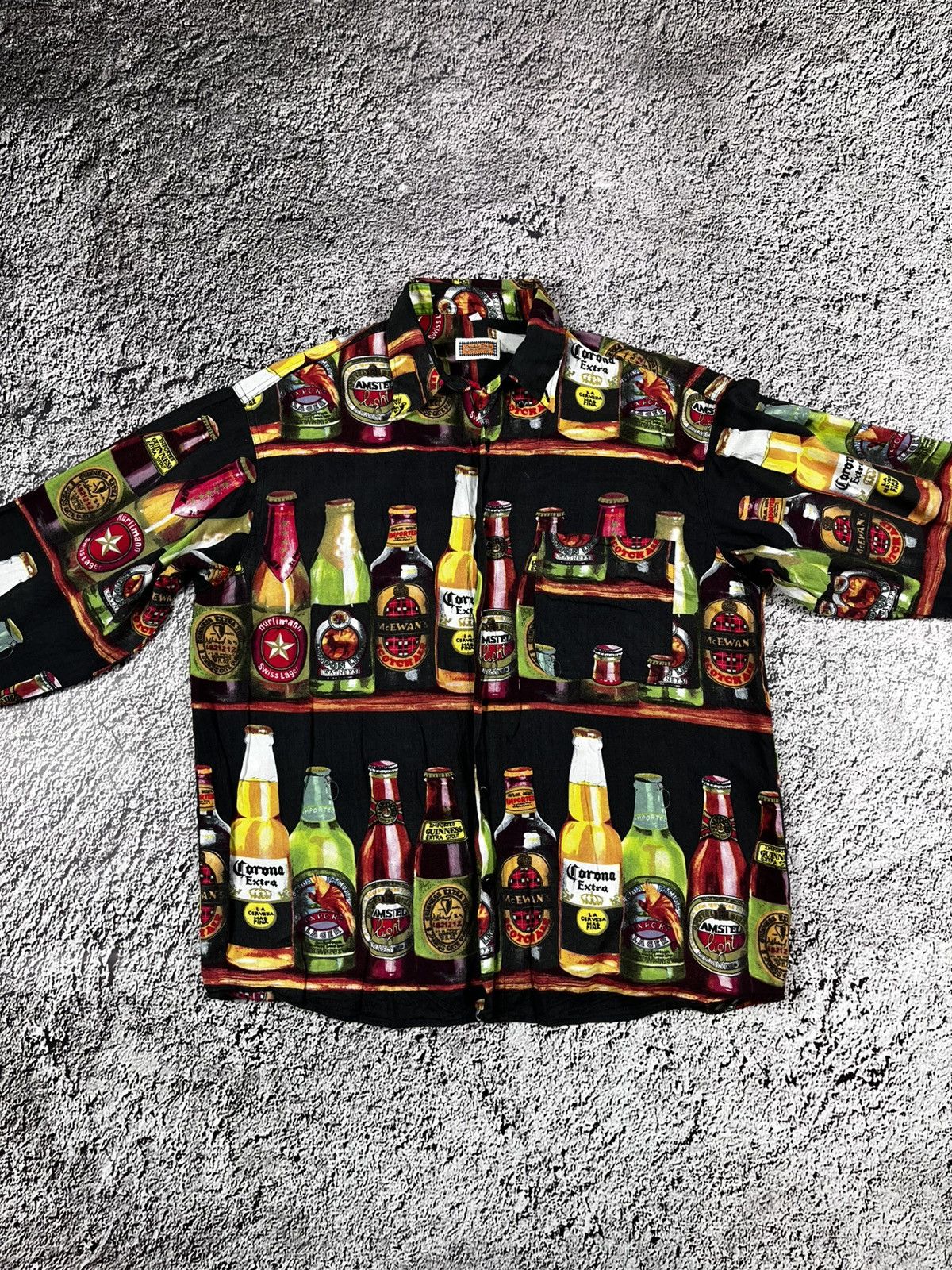Vintage Vintage 90’s Corona extra beer Hawaii shirt Size US M / EU 48-50 / 2 - 2 Thumbnail