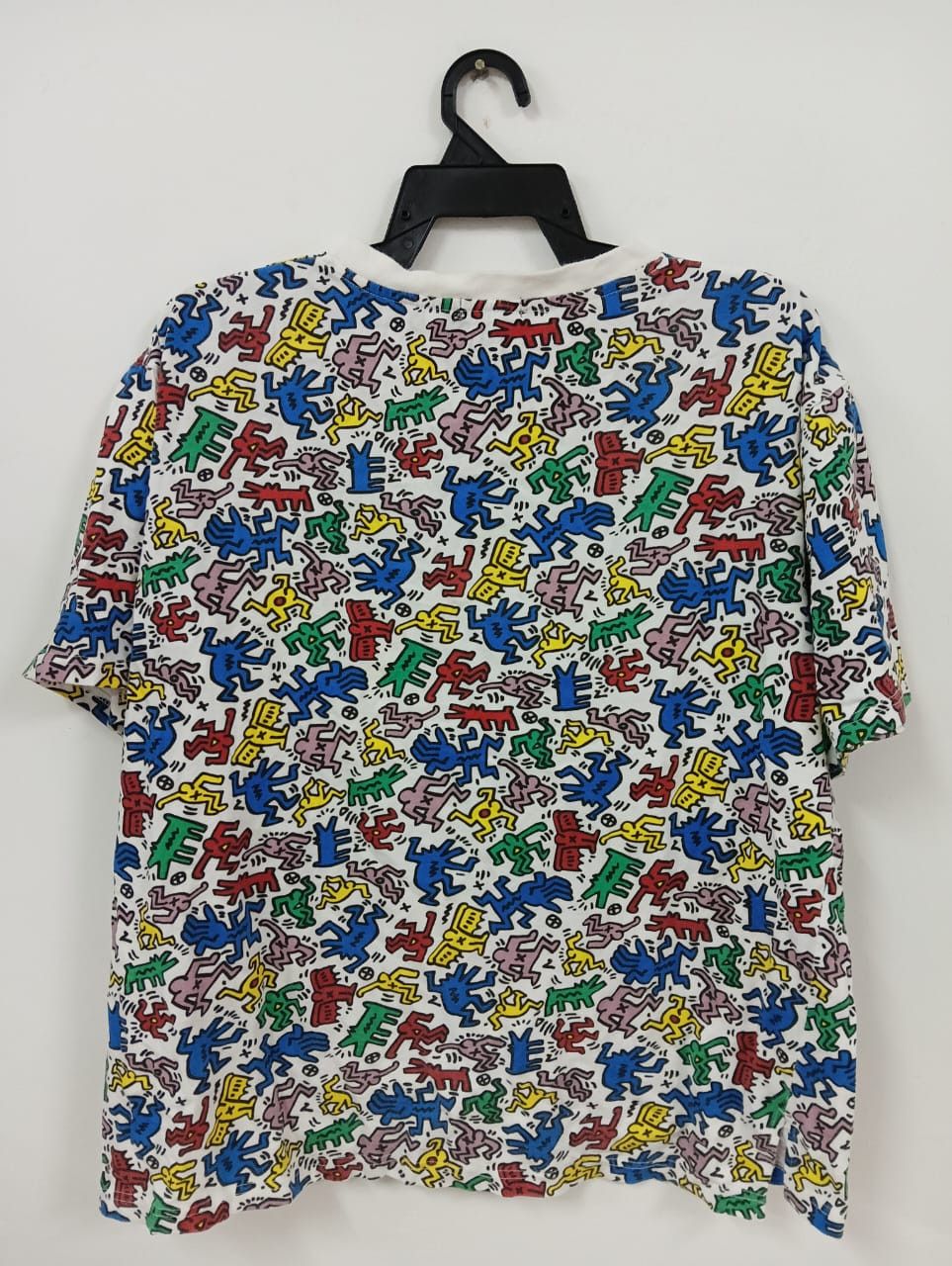 Japanese Brand × Keith Haring Best Offer🔥Keith Haring x Rowny full print charater Size L / US 10 / IT 46 - 4 Thumbnail