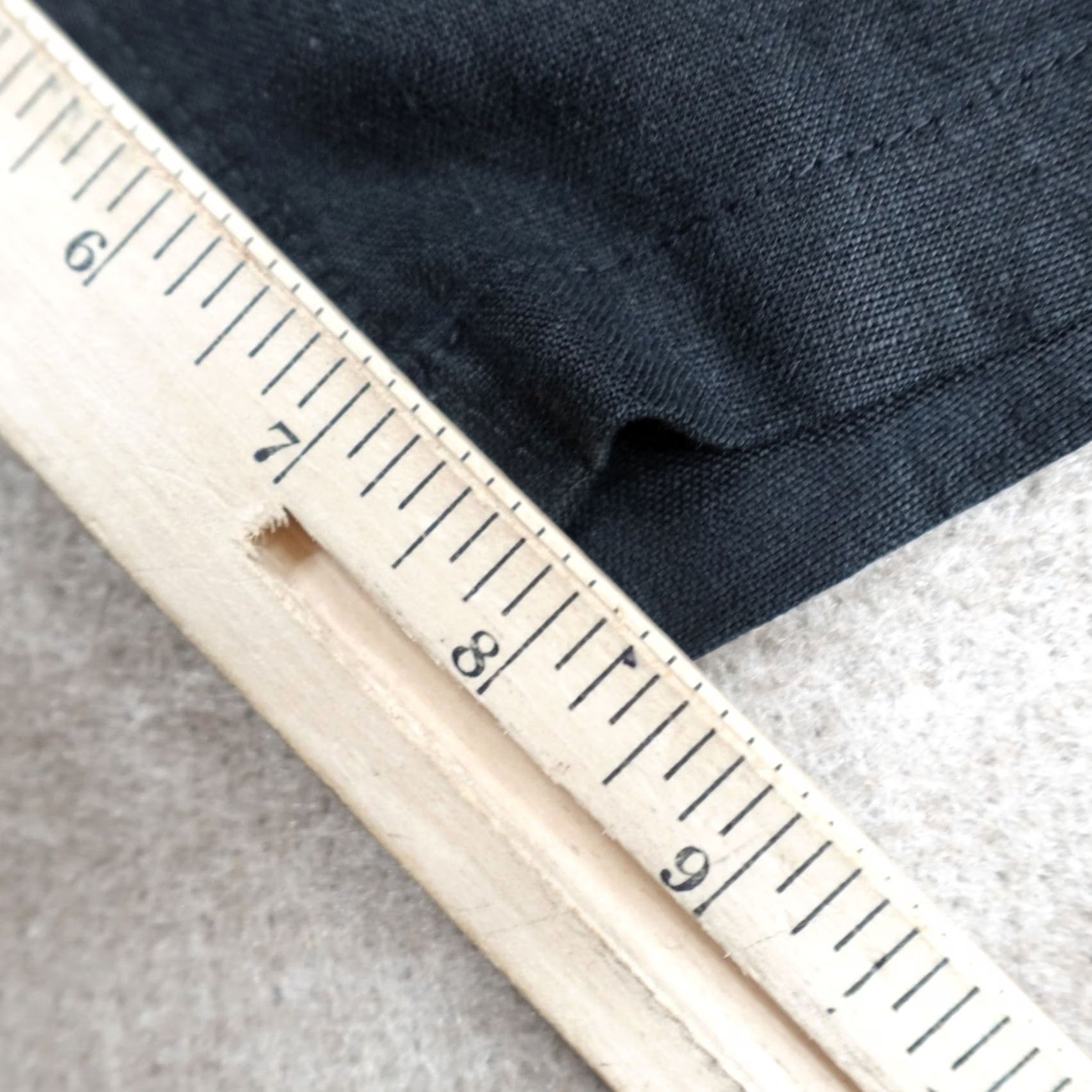 Vilebrequin Vilebrequin Mens Shorts 3XL Black Linen Drawstring Solid Chino Casual Mens Size US 39 - 5 Thumbnail