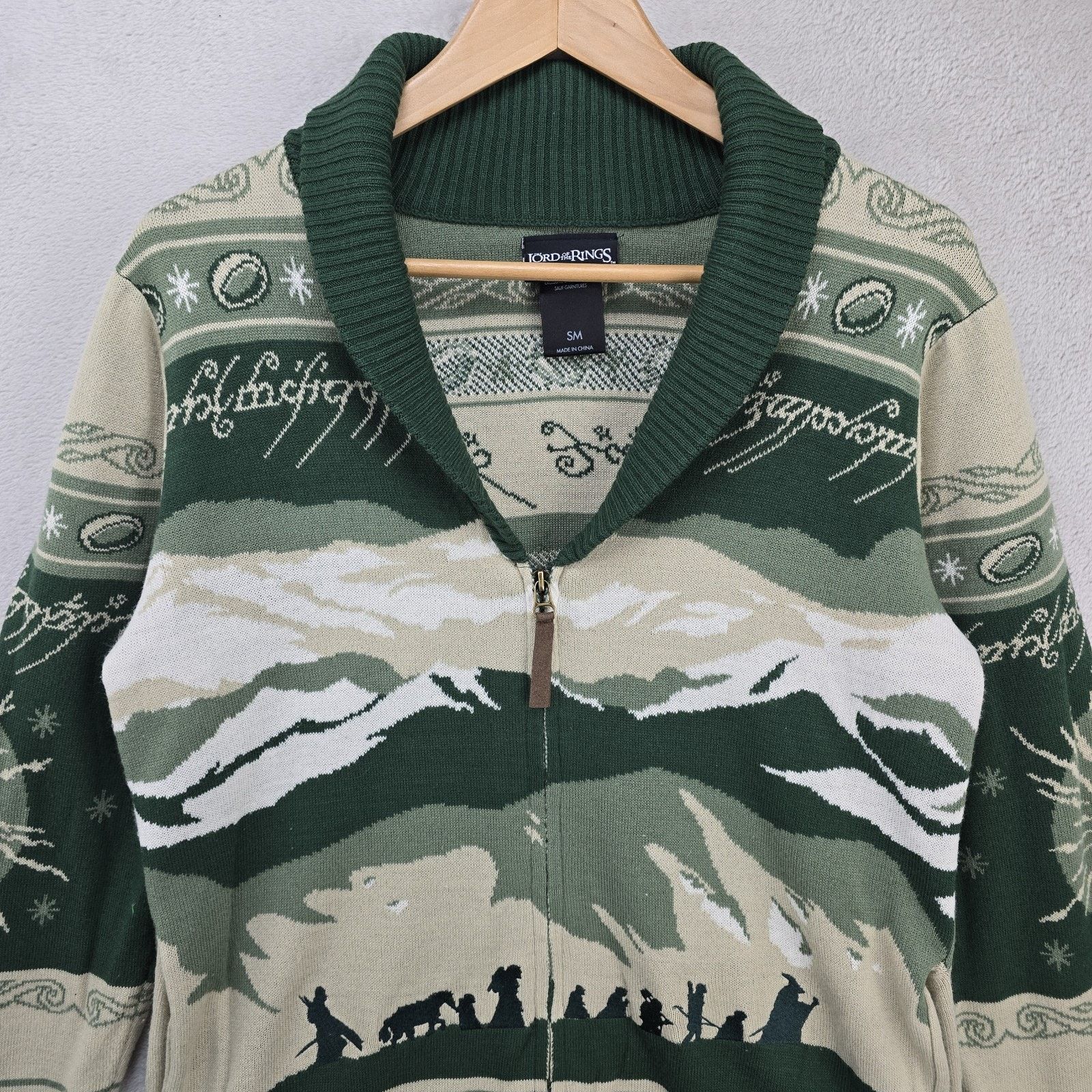 Hot Topic Hot Topic Lord of the Rings Cardigan Mens Sm Shawl Sweater Size US S / EU 44-46 / 1 - 3 Thumbnail