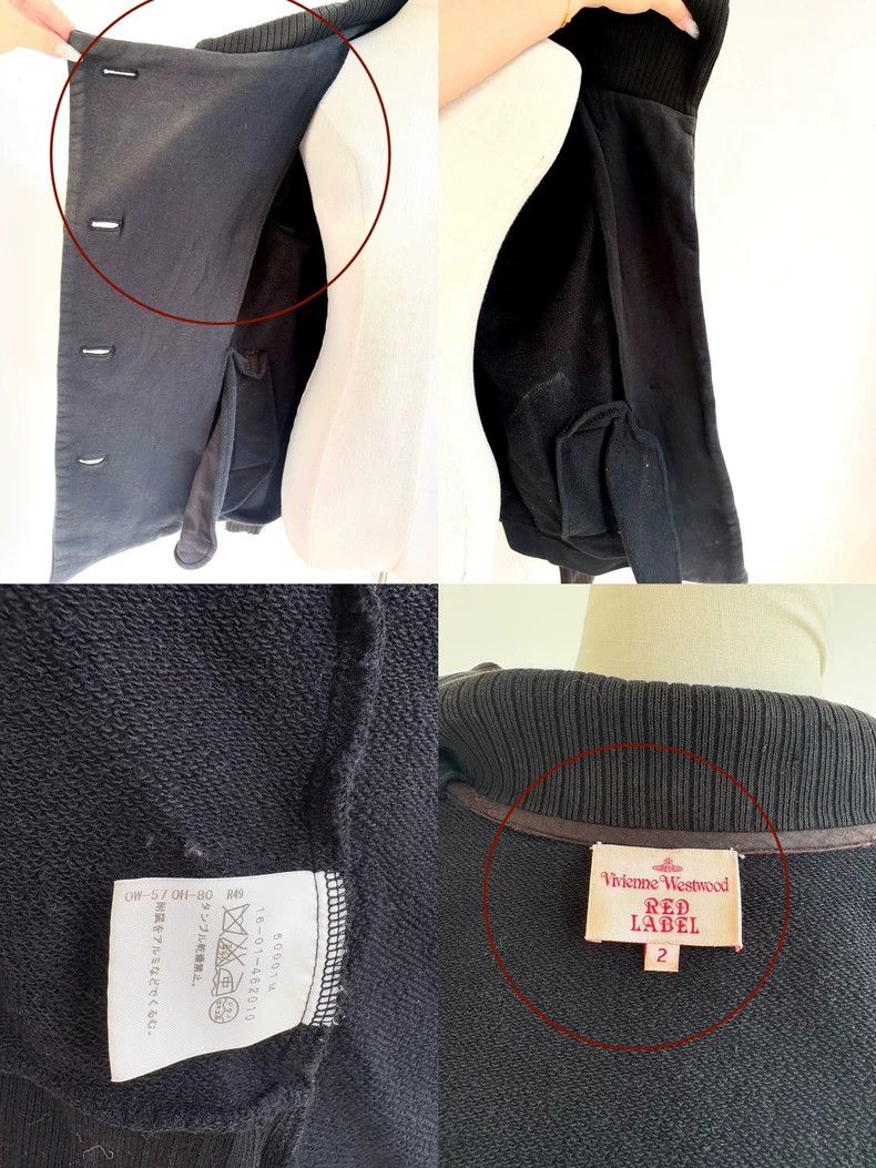 Vivienne Westwood Vivienne Westwood Vintage black Saturn buckle lapel jacket Size M / US 6-8 / IT 42-44 - 6 Thumbnail