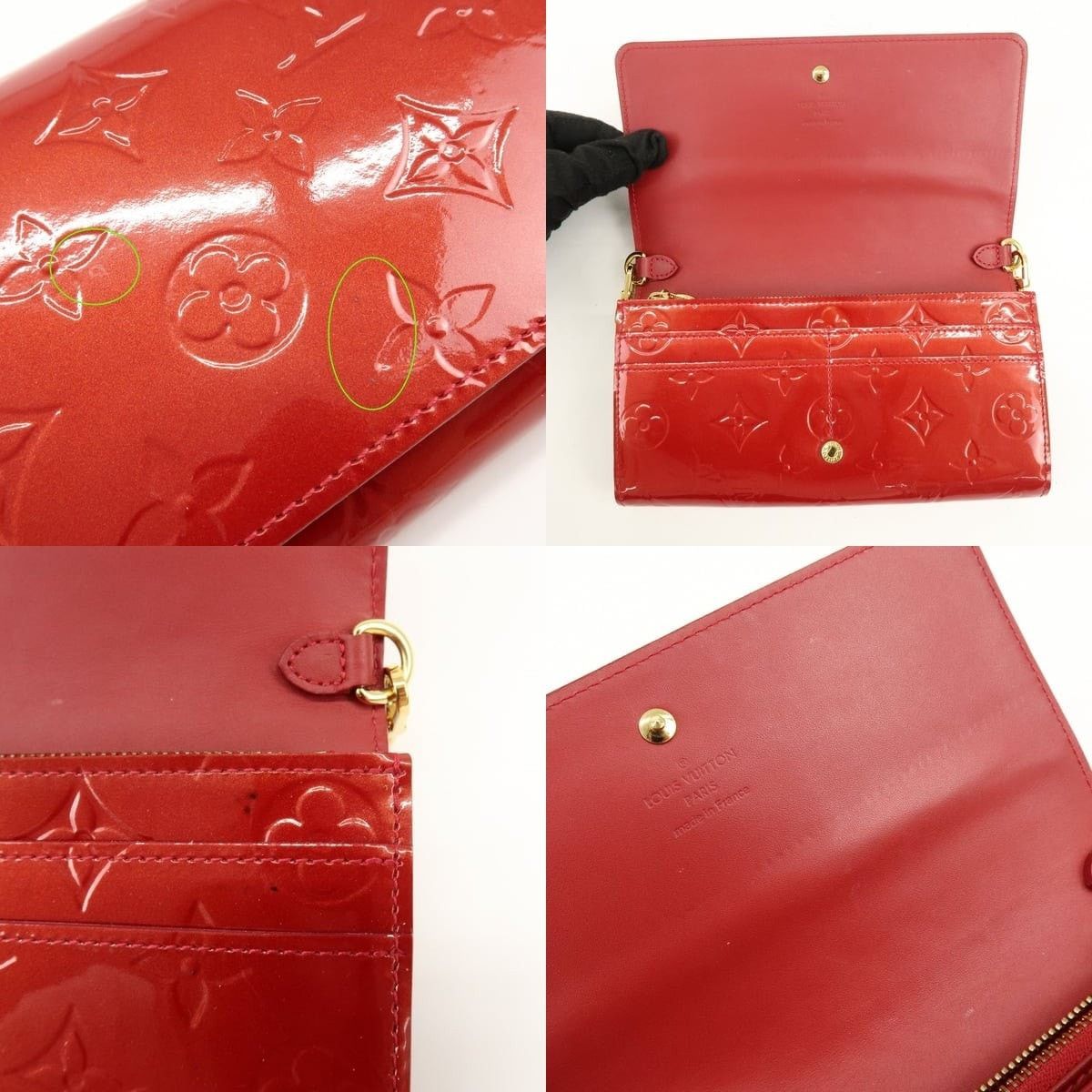 Louis Vuitton Louis Vuitton Monogram Vernis Portefeuille Sarah Chain Bag Size ONE SIZE - 6 Thumbnail