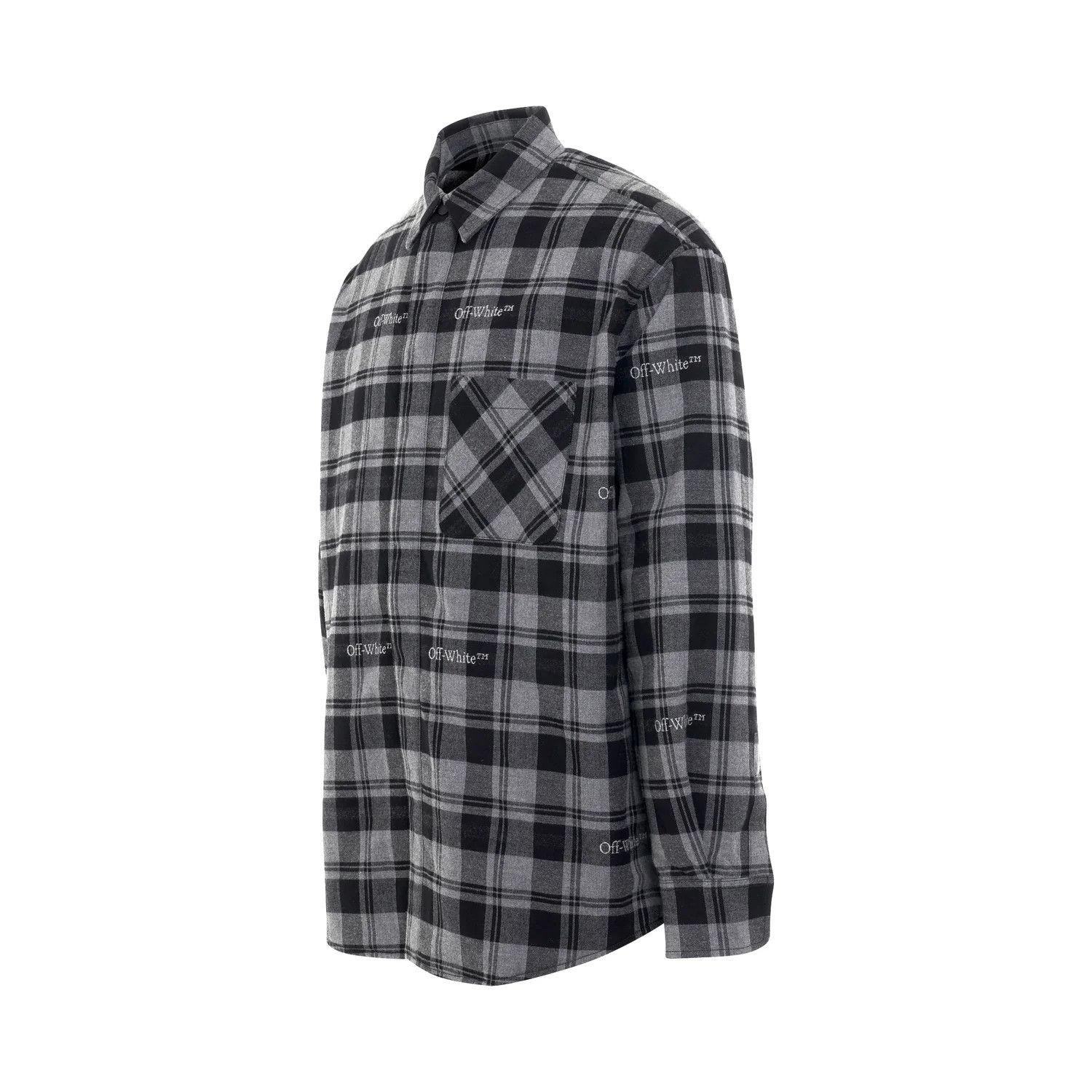 Off-White o1mris0824 Shirt in Dark Grey Size US S / EU 44-46 / 1 - 2 Thumbnail