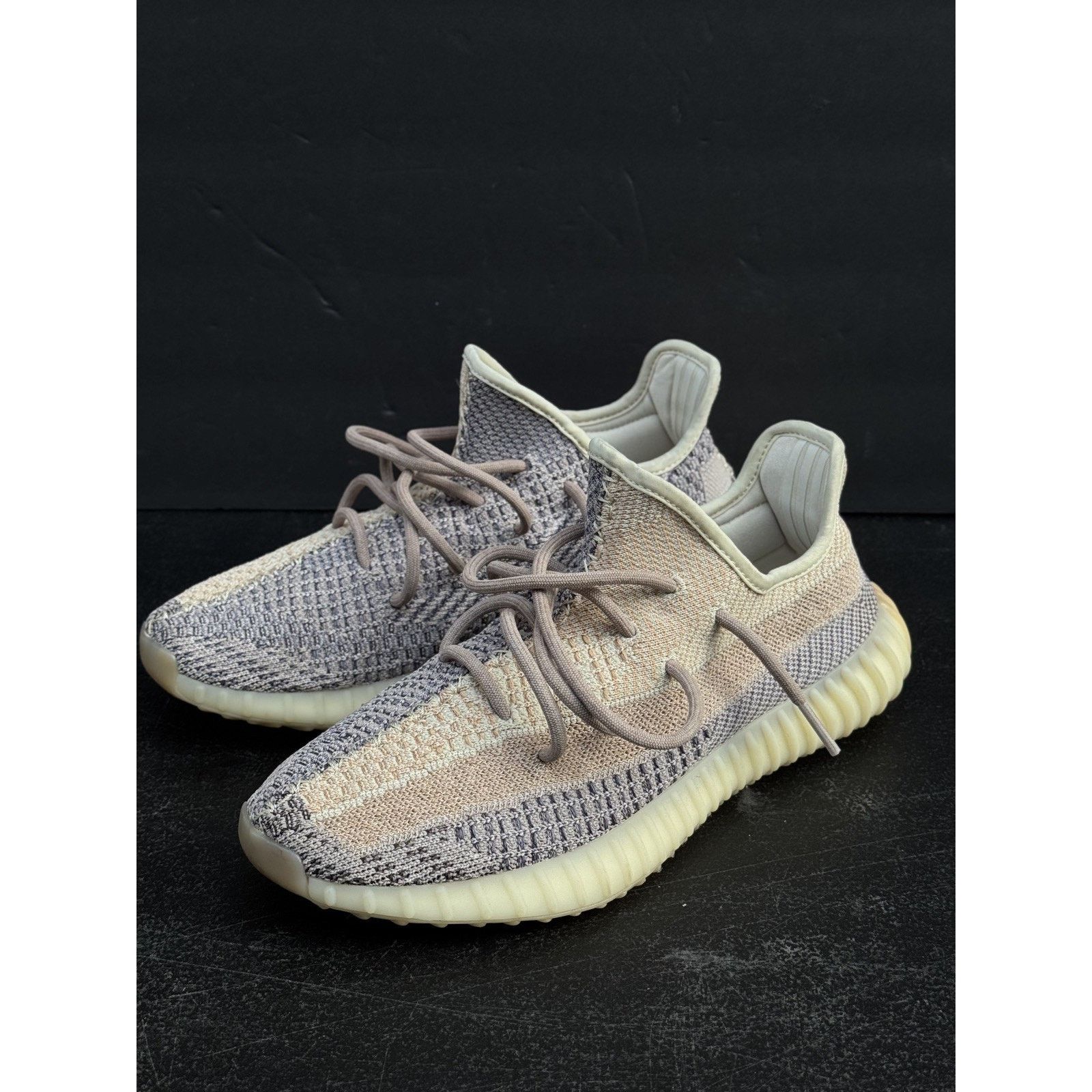 adidas gazelle silver green womens Yeezy Boost Adidas 380 Mist Non Reflective Sneakers main image 1