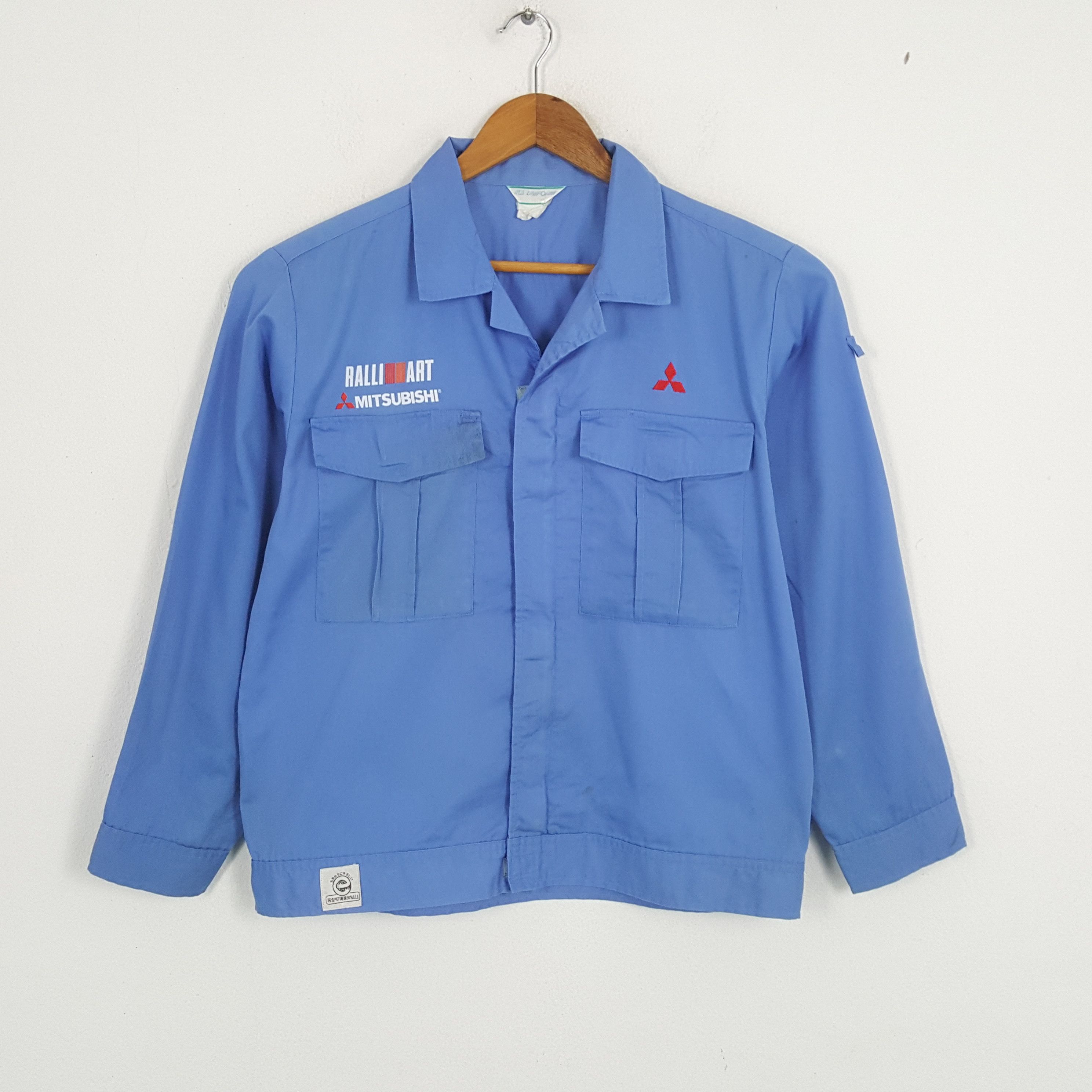 Japanese Brand × Vintage Vintage MITSUBISHI RALLI ART Japanese Racing Custom Jacket Size US L / EU 52-54 / 3 - 3 Thumbnail