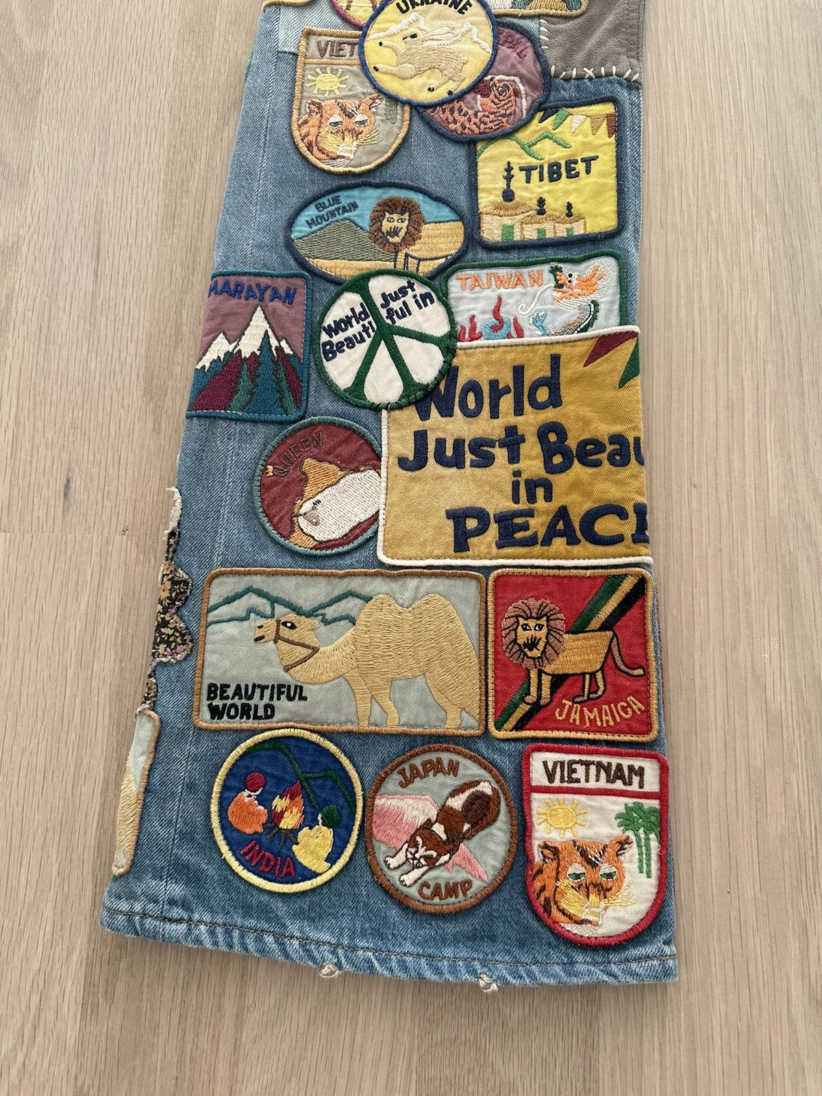 Kapital Kapital beautiful world denim Size US 32 / EU 48 - 2 Thumbnail
