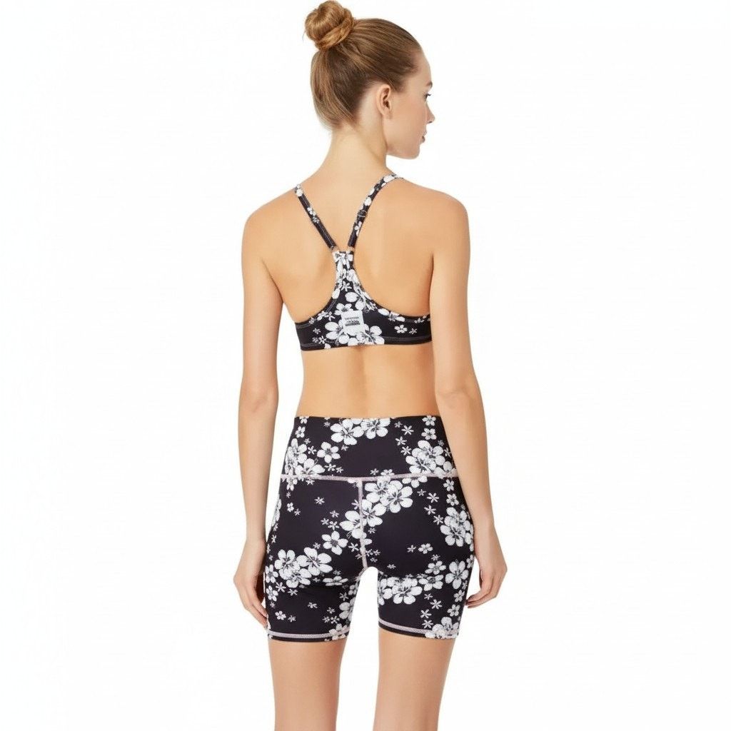 Other Frankies Bikinis Sports Bra (S) and Shorts (M) Sets Size ONE SIZE - 5 Thumbnail