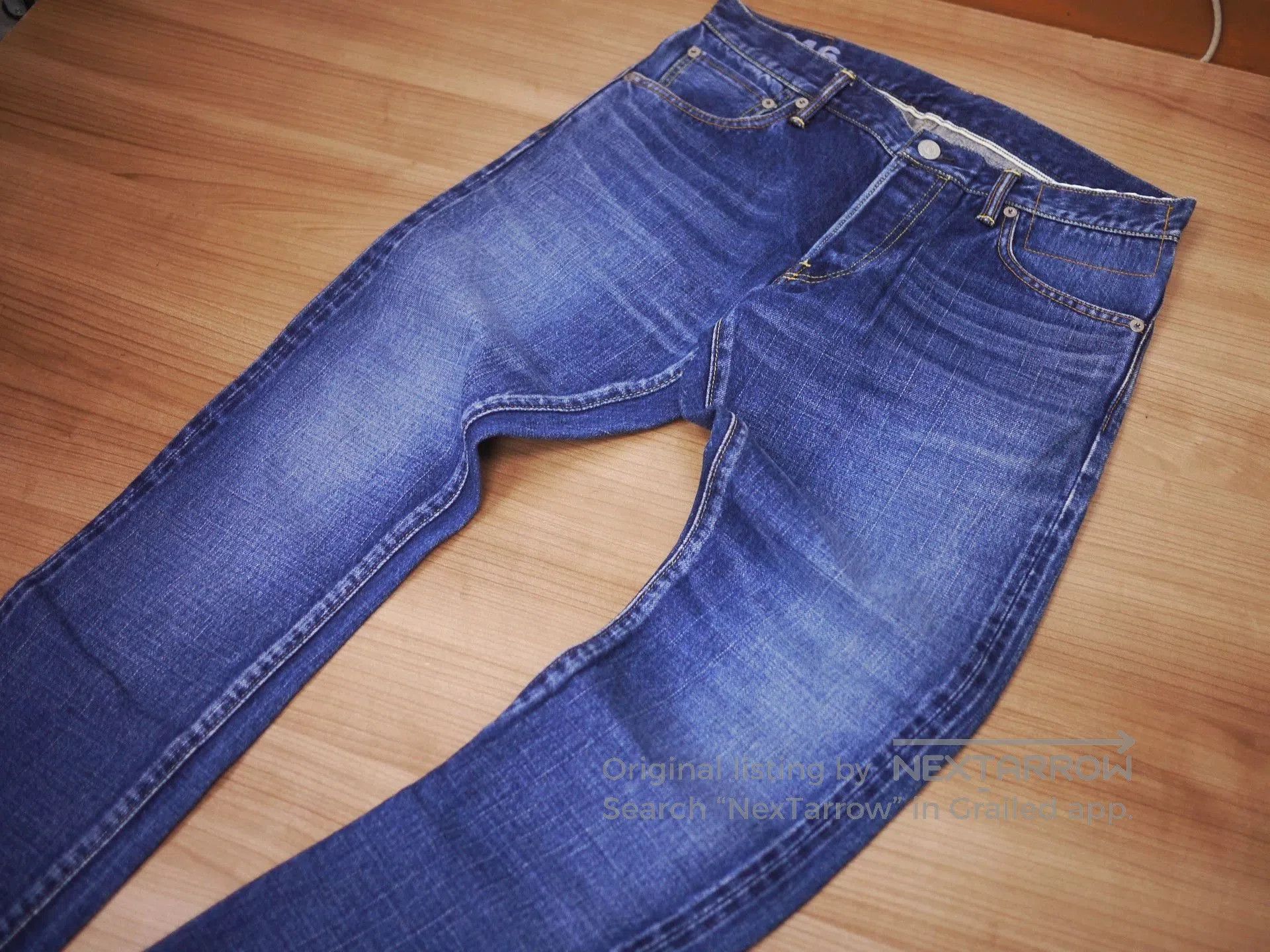 Visvim Blue Denim Jeans - Size 32. Size US 32 / EU 48 - 3 Thumbnail