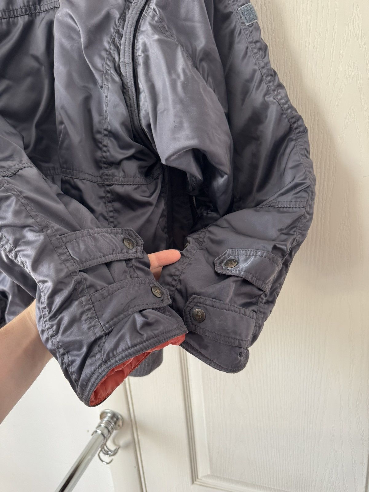 Vintage Vintage 90s Aviator Bomber Big Smith Jacket Size US L / EU 52-54 / 3 - 5 Thumbnail