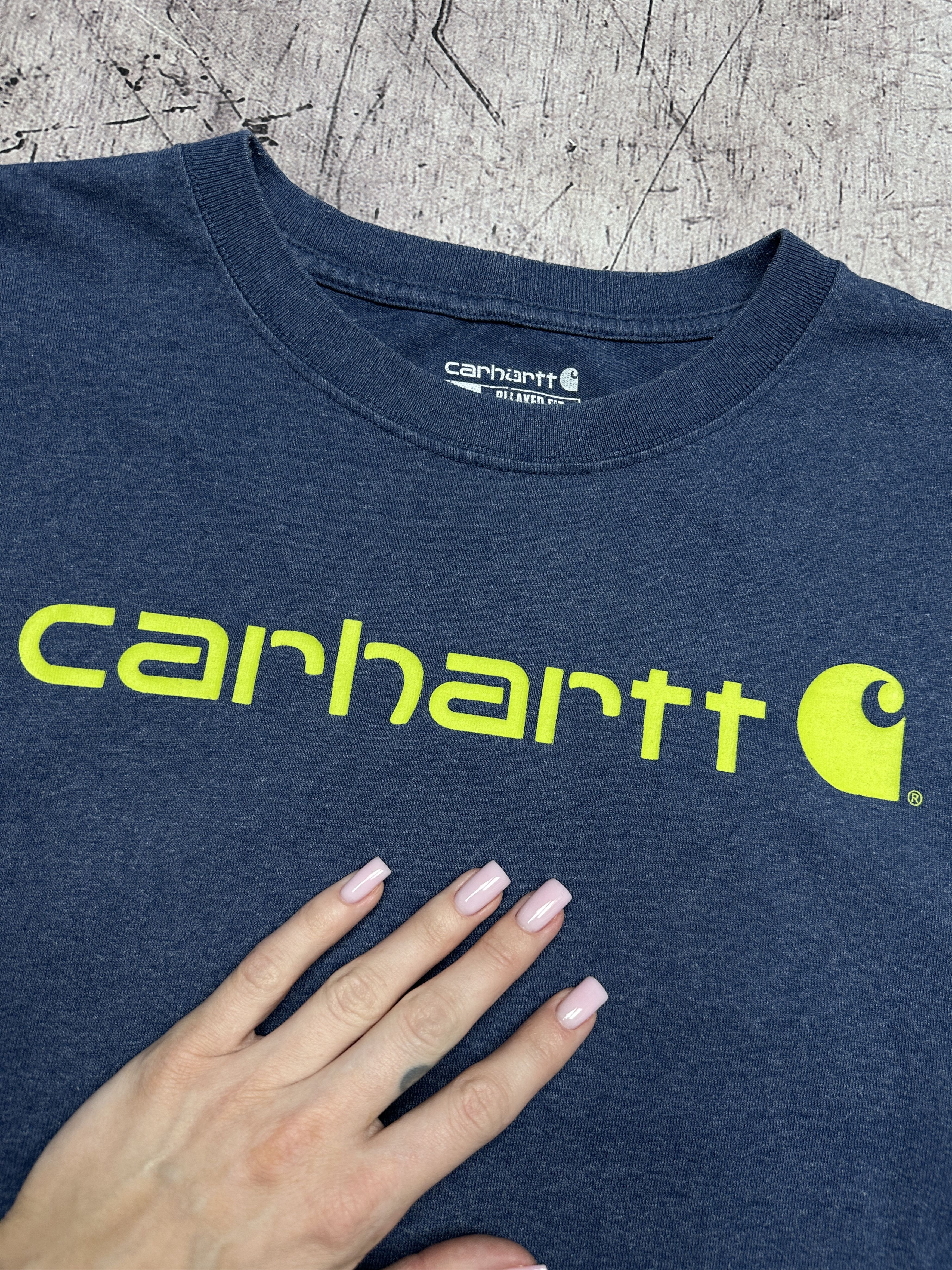 Carhartt Carhartt Vintage Mens Big Logo T-Shirt Size US L / EU 52-54 / 3 - 3 Thumbnail