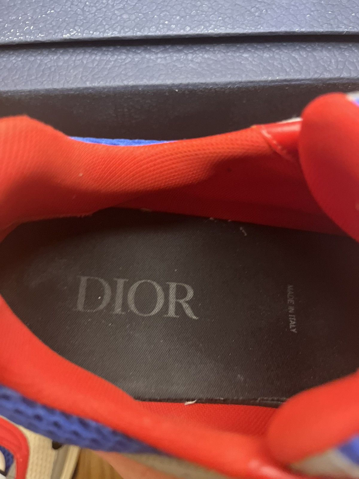 Dior Dior B22 Sneaker Red/Blue Size US 10 / EU 43 - 8 Thumbnail