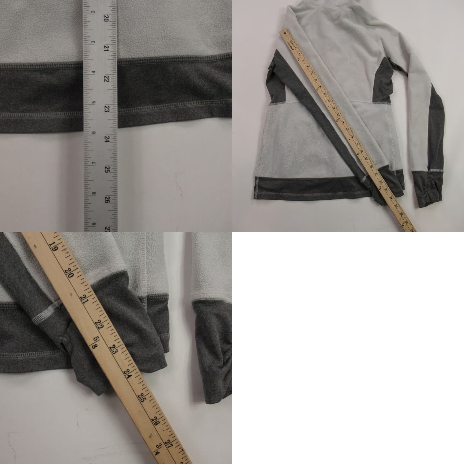 The North Face The North Face Jacket Womens Small Full Zip Long Sleeve Outdoor Lightweight Gray Size S / US 4 / IT 40 - 8 Thumbnail