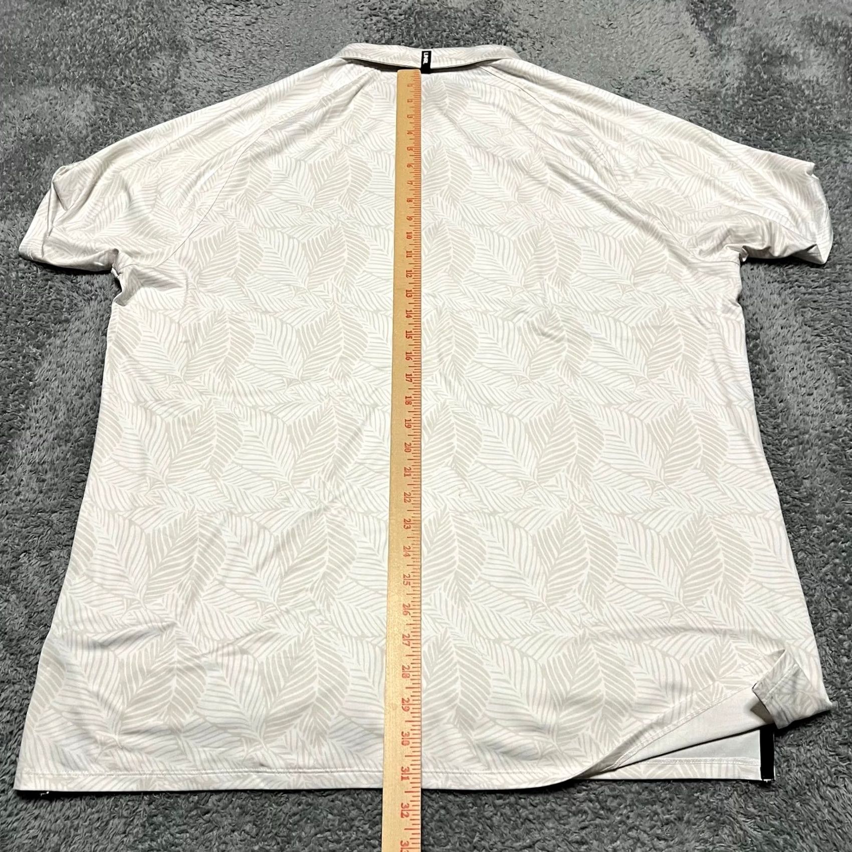 Vintage UNRL Polo Shirt Mens XXL Beige Floral All Over Print Performance Stretch Shirt Men 2XL Beige Floral All Over Print Mens XXL UNRL Polo Shirt Size US XXL / EU 58 / 5 - 7 Thumbnail