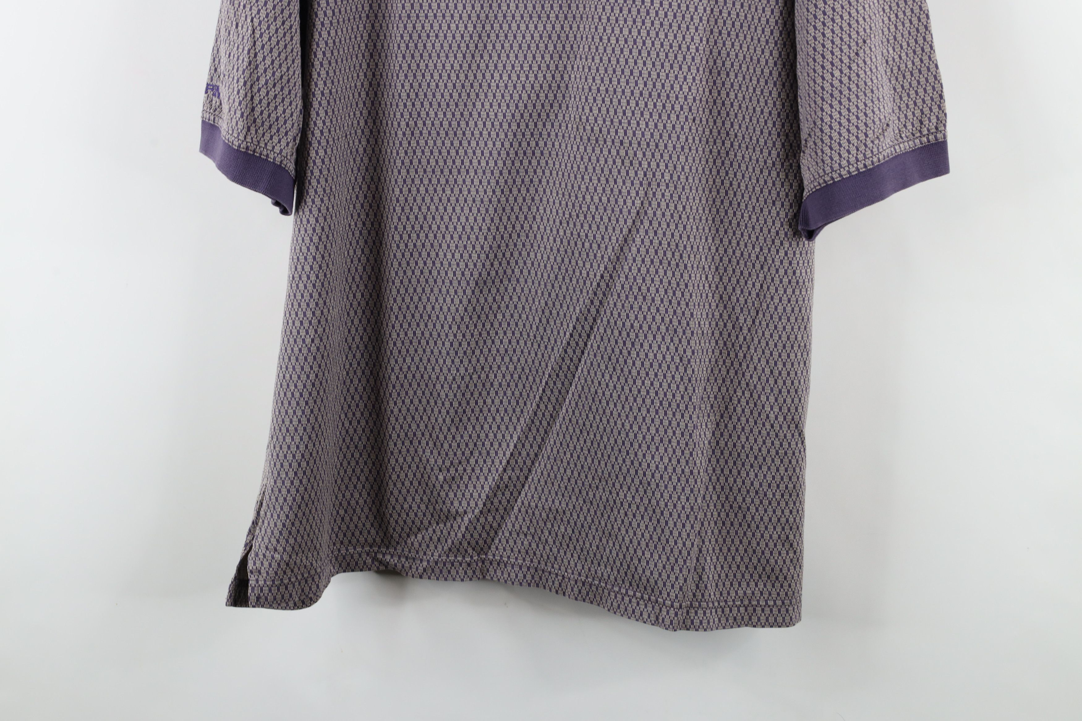 Vintage Vintage 90s Ping Golf Spell Geometric Knit Polo Shirt Purple Size US XL / EU 56 / 4 - 3 Thumbnail