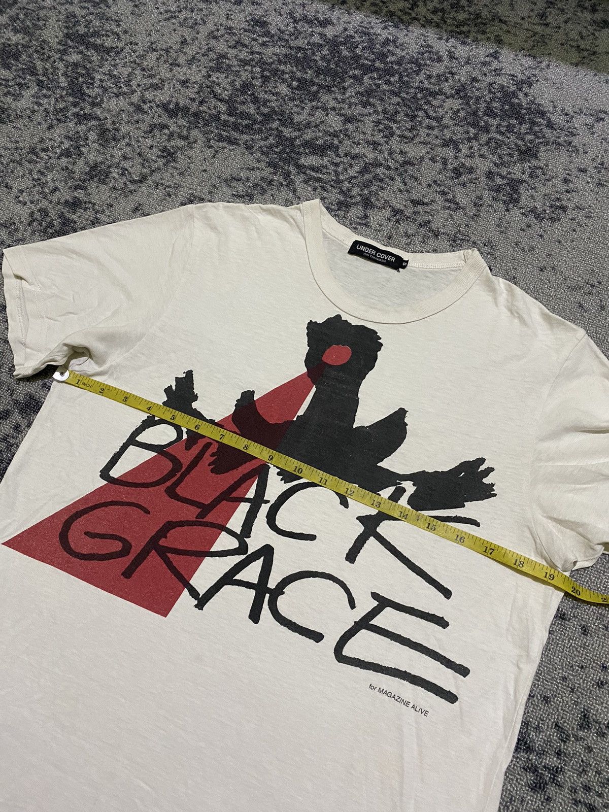 Undercover Y2k Undercover “Black Grace” tshirt Size US M / EU 48-50 / 2 - 10 Thumbnail
