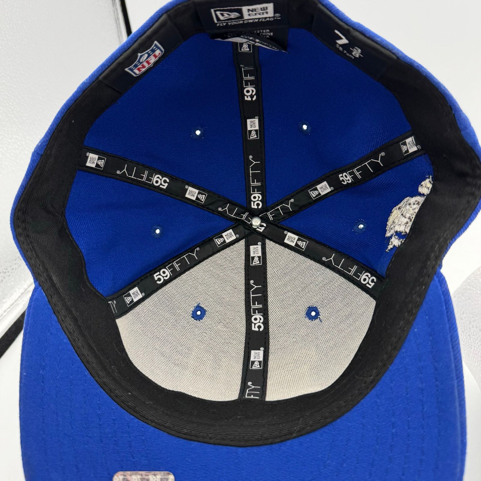 New Era New Era 59Fifty New York Giants NFL Army Baseball Cap 7 3/8 Size ONE SIZE - 6 Thumbnail