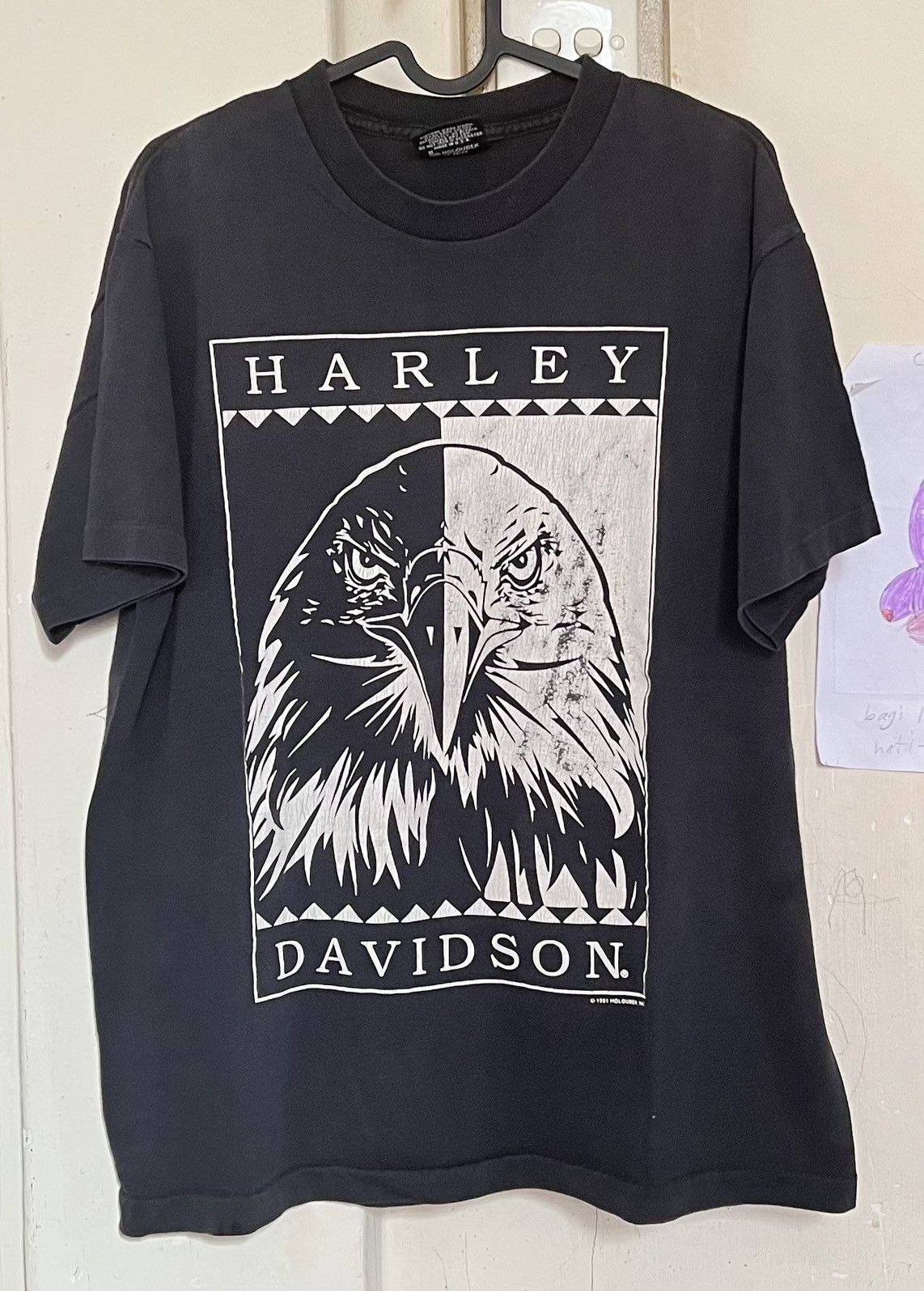 Harley Davidson × Vintage Vintage Harley Davidson Holoubek USA Size US M / EU 48-50 / 2 - 1 Thumbnail