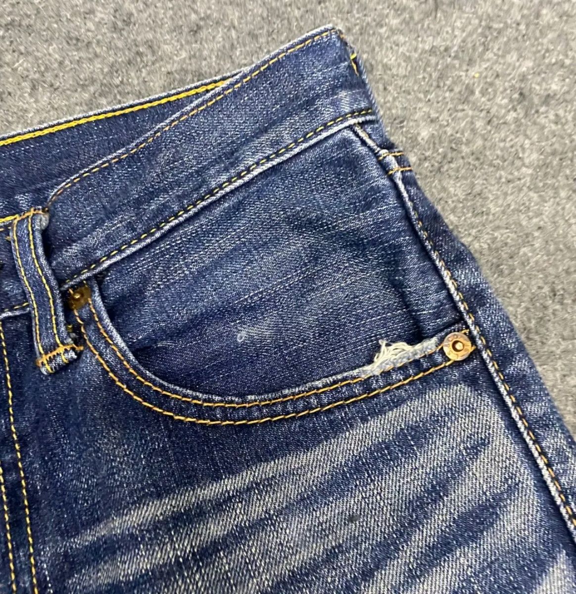 Levi's Vintage Levis Lot 707 Denim Flare Jeans Size US 30 / EU 46 - 7 Thumbnail