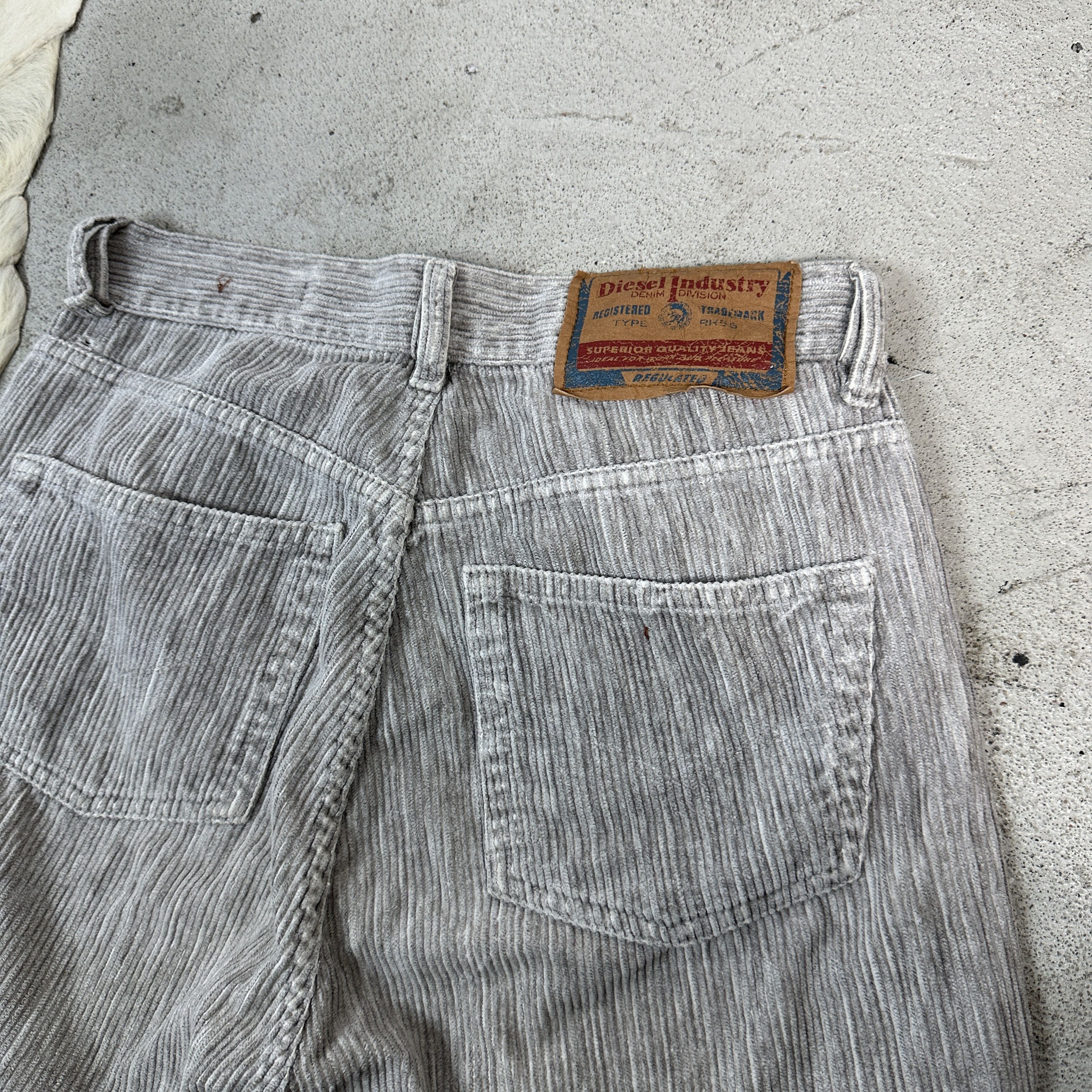 Diesel × Vintage Vintage Avant Garde Y2K Casual Diesel Corduroy Trousers Size US 28 / EU 44 - 2 Thumbnail