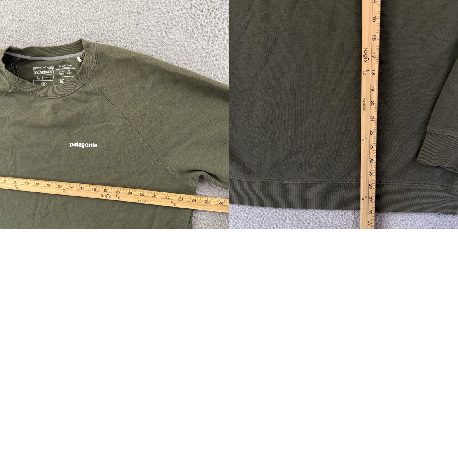Patagonia Patagonia Shirt Mens Large Green Nature Hiking Slim Fit Long Sleeve Outdoor Shirt Size US L / EU 52-54 / 3 - 8 Thumbnail