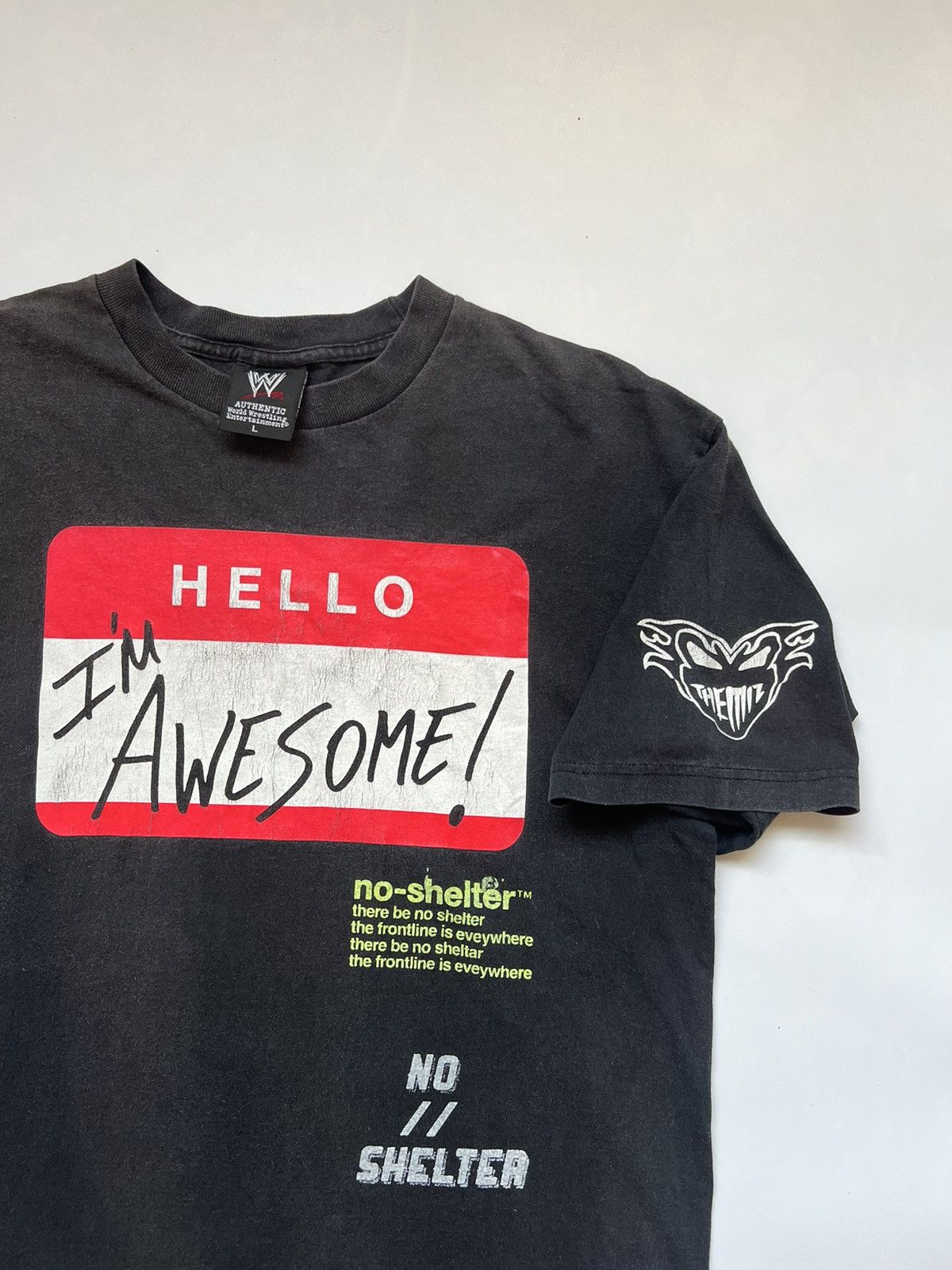 Vintage × WWE × WWF Vintage Wwe The Miz Hello Im Awesome Size US L / EU 52-54 / 3 - 2 Thumbnail