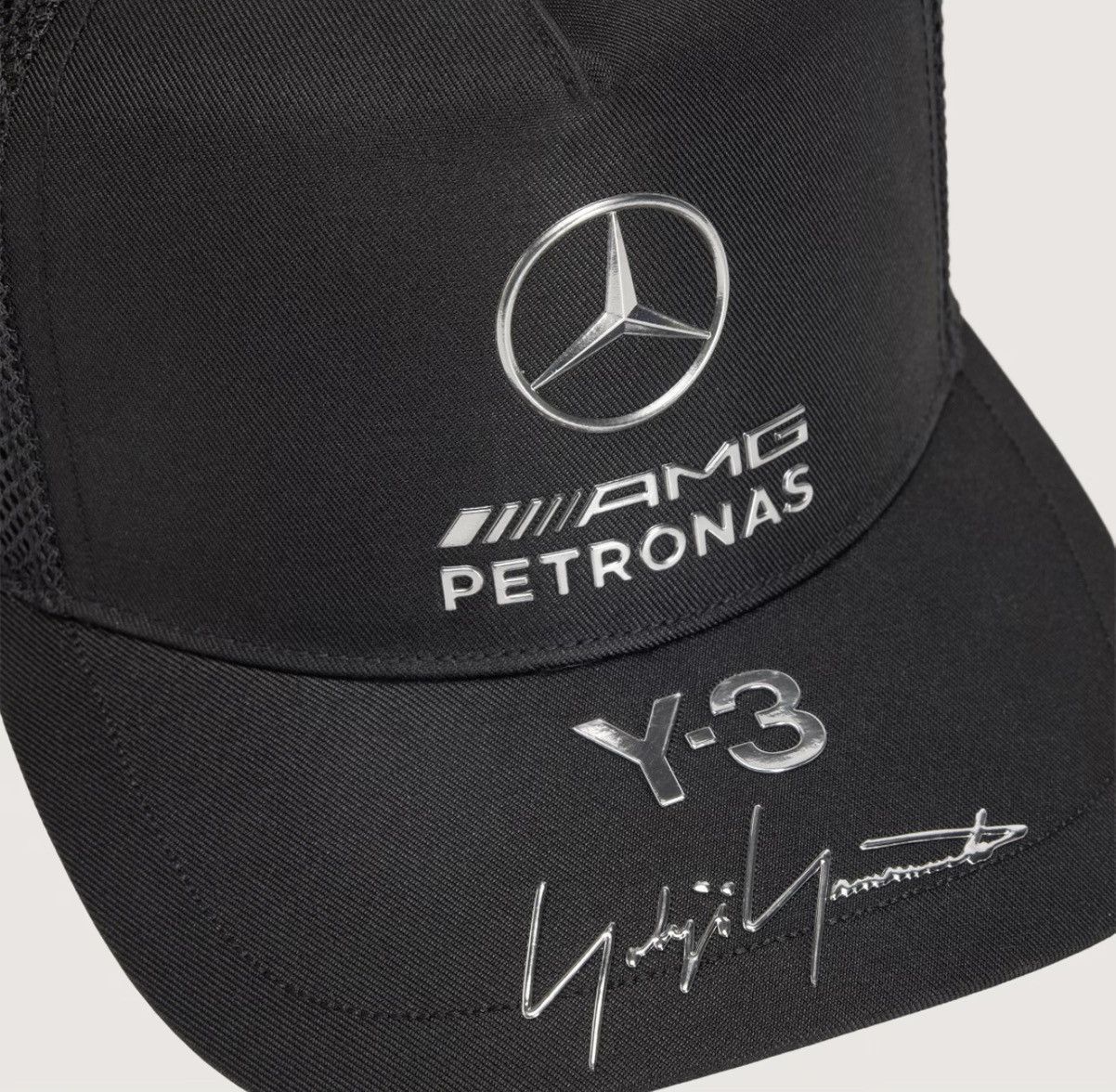 Adidas × Y-3 Y-3 Mercedes Petronas F1 Team Trucker Hat Size ONE SIZE - 3 Thumbnail