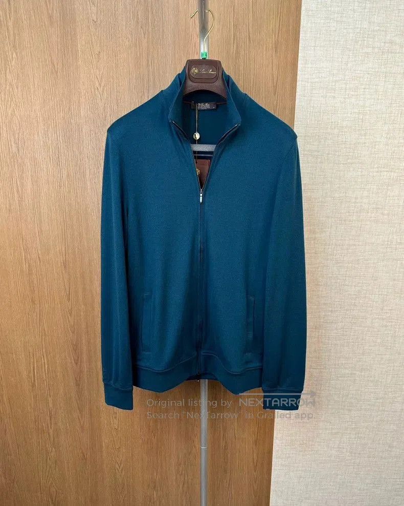 Loro Piana Loro Piana Thick Knit Zip Jacket. Size US S / EU 44-46 / 1 - 1 Thumbnail