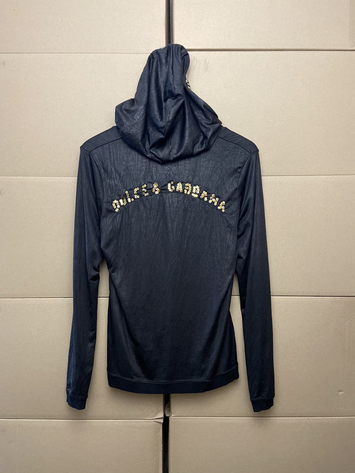 Dolce & Gabbana × Vintage RARE VINTAGE DOLCE GABBANA DGB HOODIE Y2K LUXURY AVANT GARDE Size M / US 6-8 / IT 42-44 - 3 Thumbnail