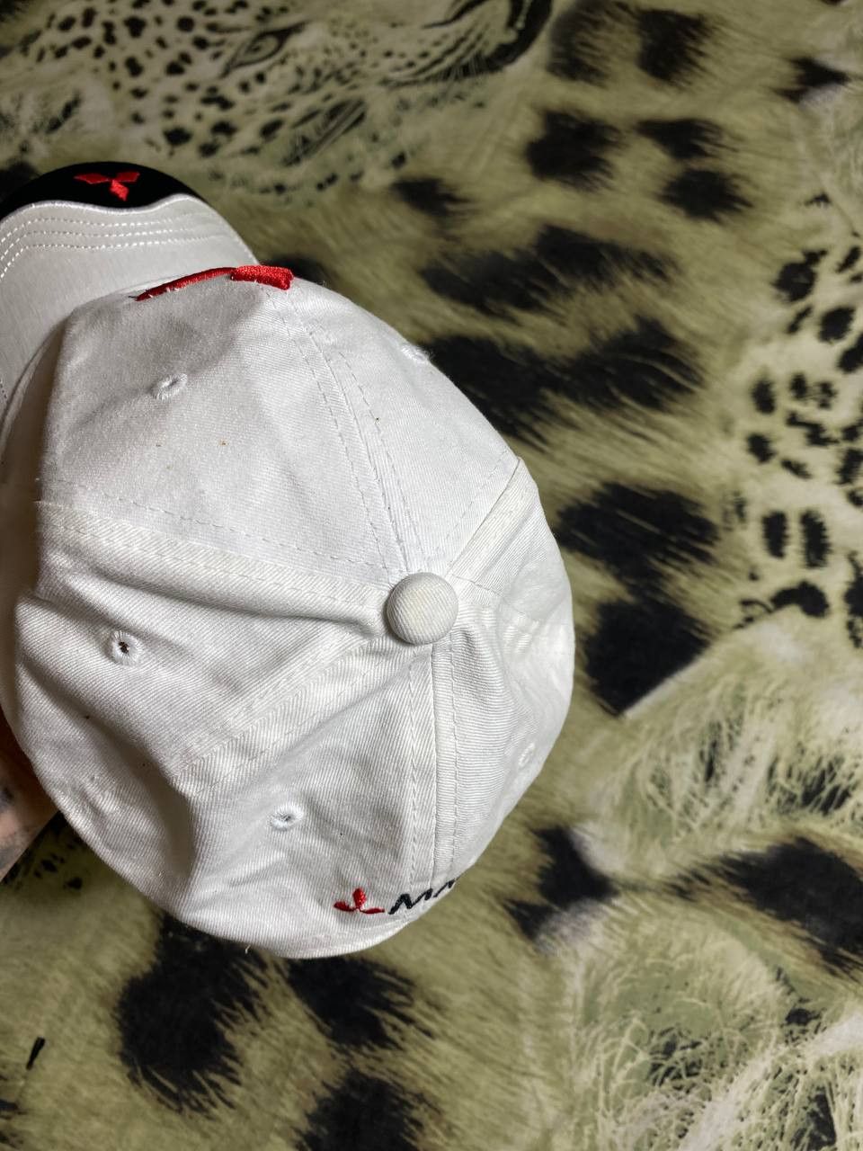 Vintage Vintage Mitsubishi Motors Team hat Size ONE SIZE - 5 Thumbnail