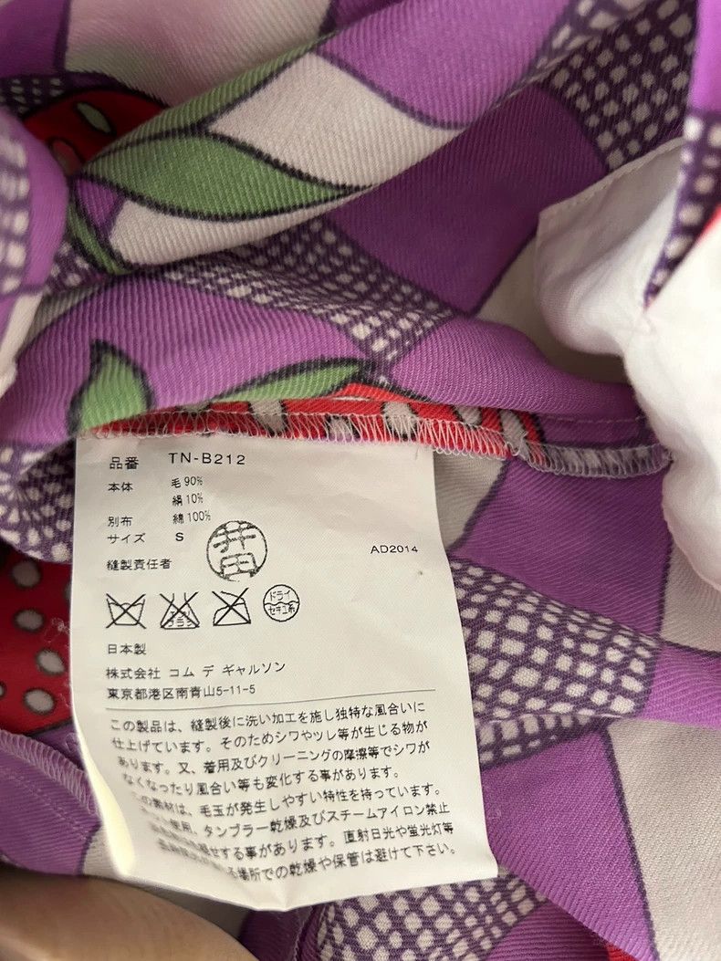 Comme des Garcons Comme Des Garcons Strawberry print Chinese coat Size S / US 4 / IT 40 - 4 Thumbnail