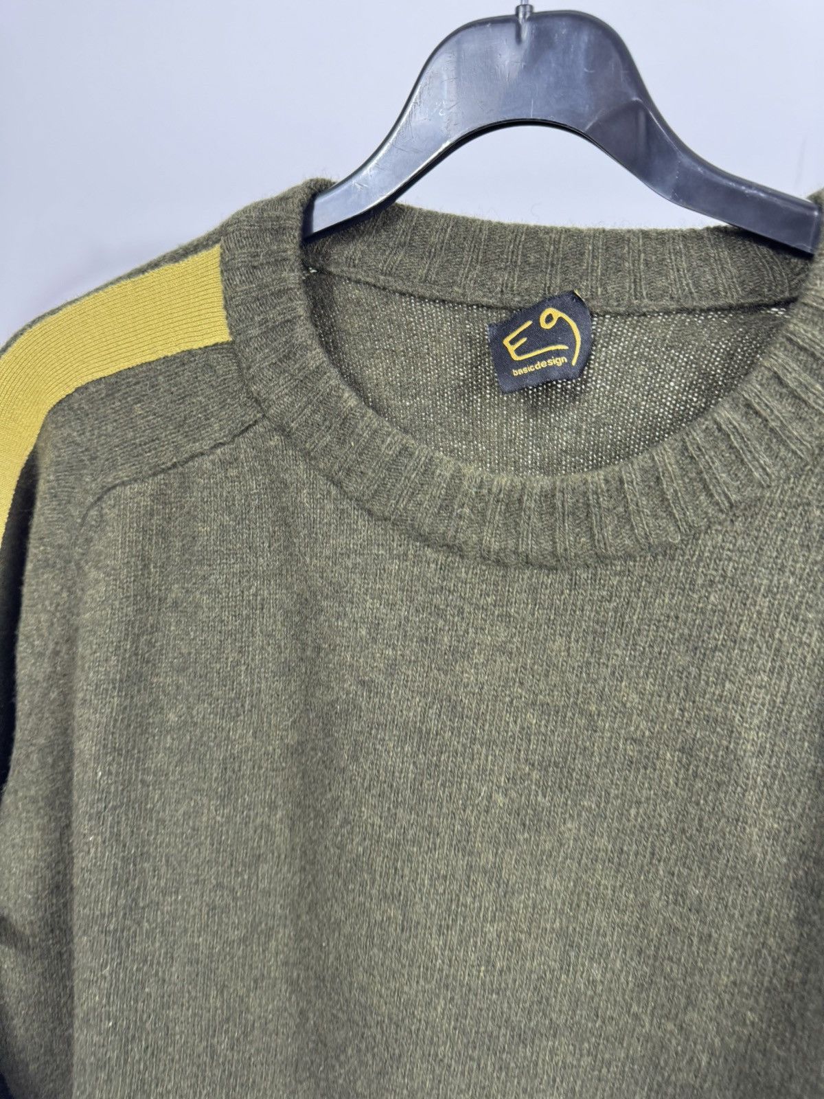 Other E9 Basic Design Wool Blend Knit Sweater Italy Outdoor XL Size US XL / EU 56 / 4 - 4 Thumbnail
