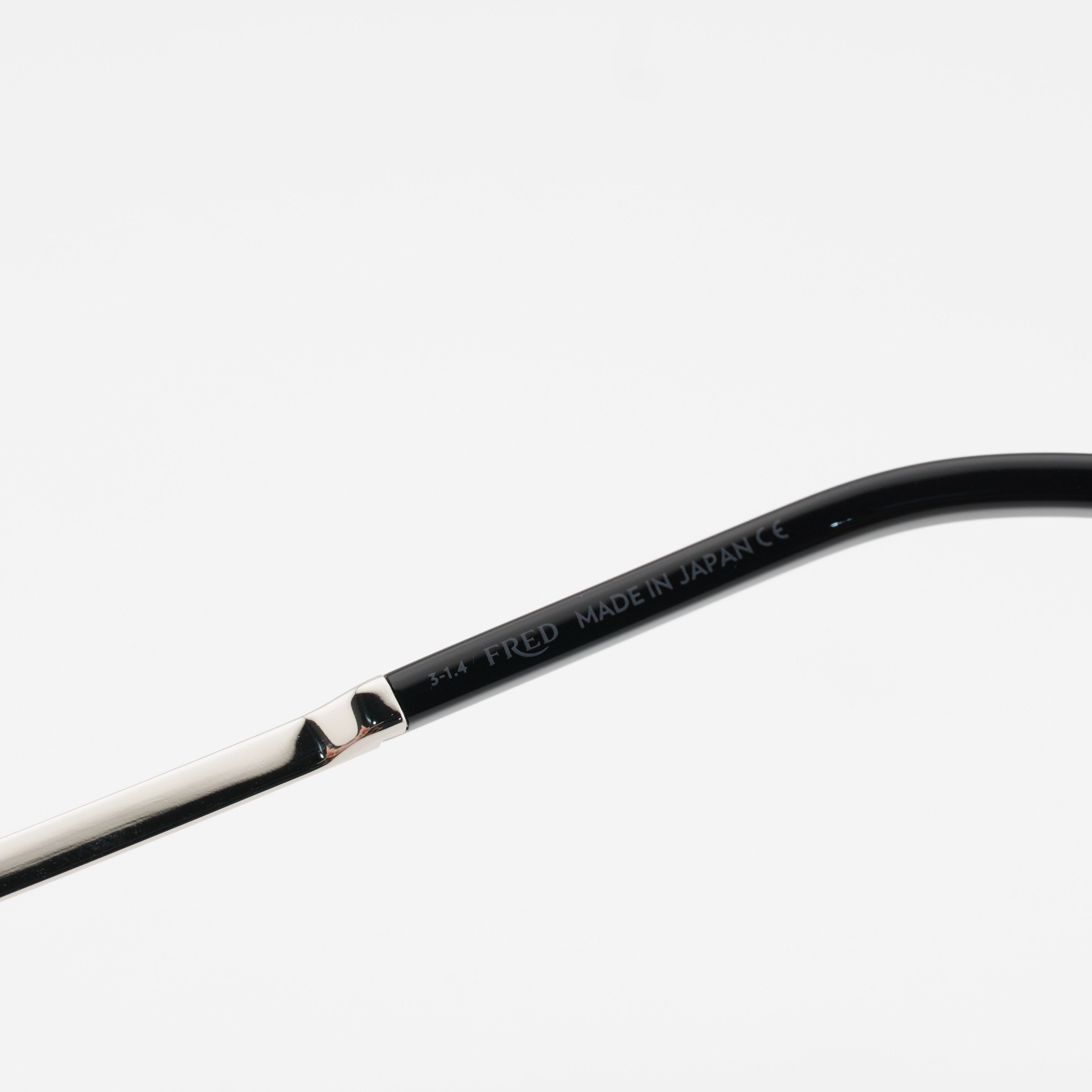 FRED Fred FG50024F 016 Eyeglasses Silver 56mm Rectangle Frame Size ONE SIZE - 9 Thumbnail