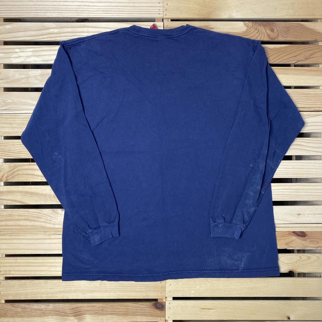 DC Vintage DC Shoes Navy Blue Box Logo Skate Tee Size Large Size US L / EU 52-54 / 3 - 2 Thumbnail