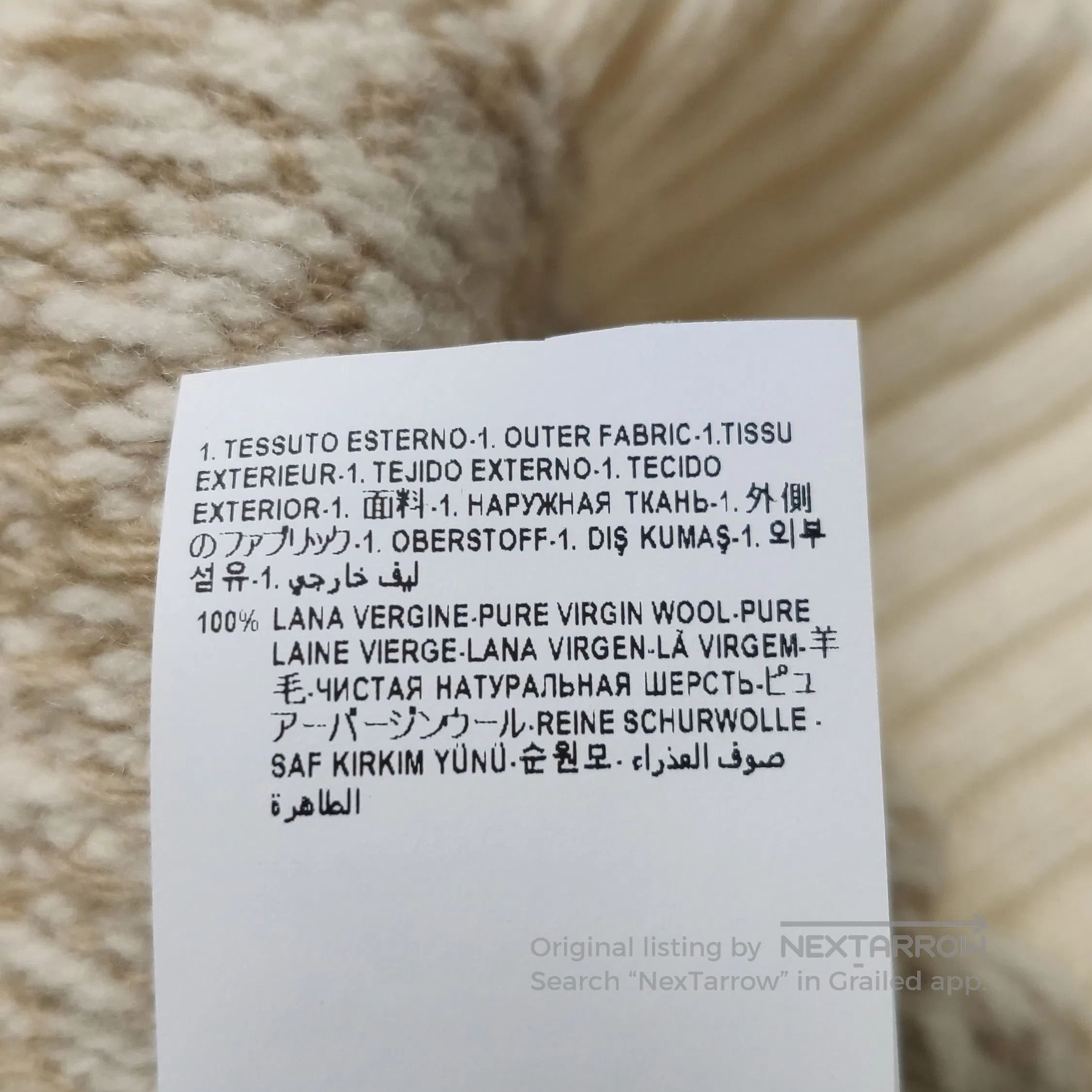 Versace Versace Patterned Wool Blend Crewneck Sweater. Size US XXL / EU 58 / 5 - 8 Thumbnail