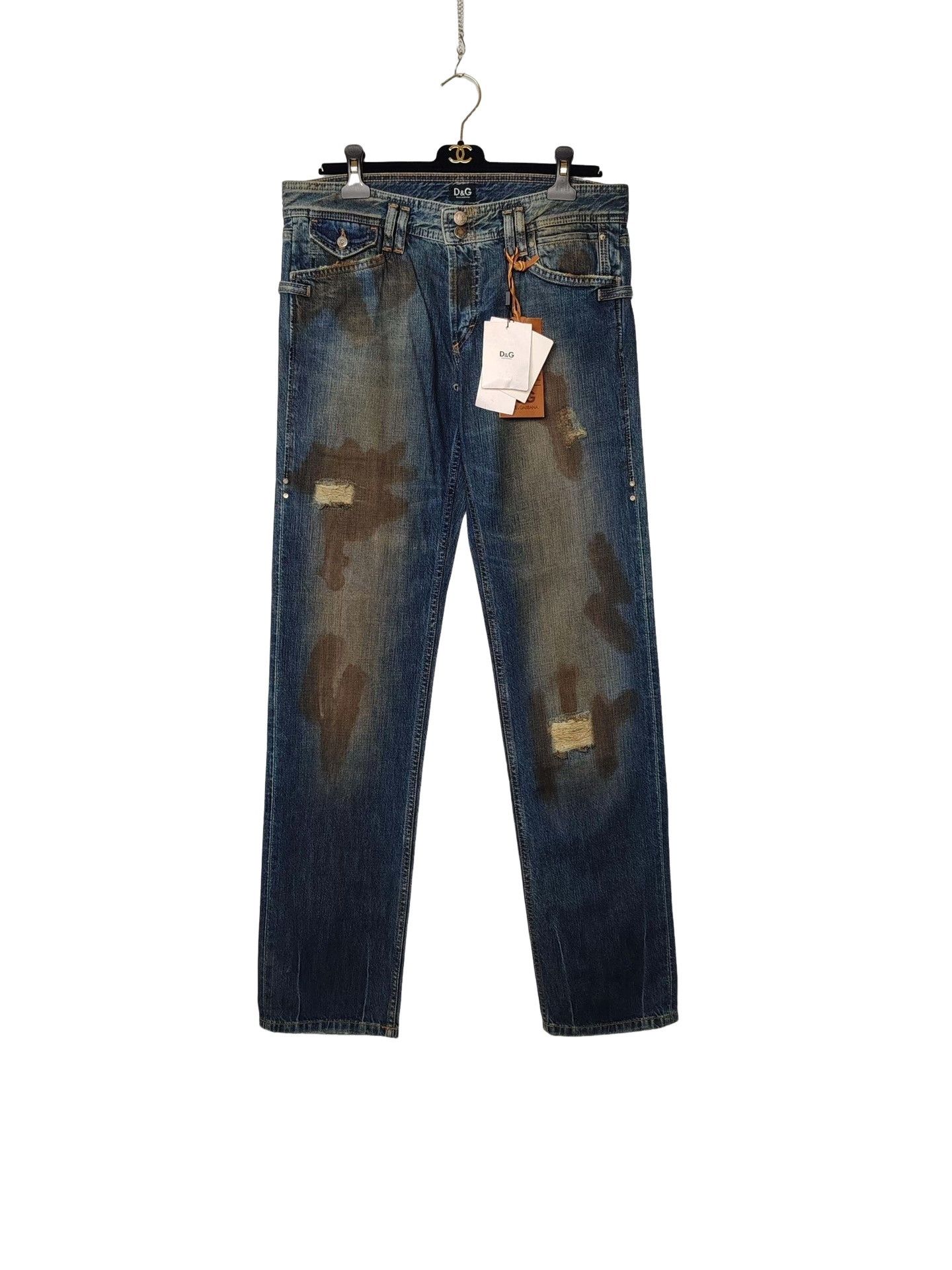 Dolce & Gabbana D&G Power Denim Jeans Size 33 Size US 33 - 1 Thumbnail