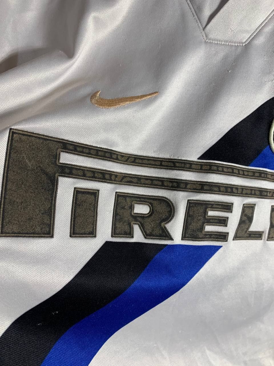Vintage Very Rare Nike FC Inter Milan Italy Soccer Jersey Retro Size US L / EU 52-54 / 3 - 6 Thumbnail