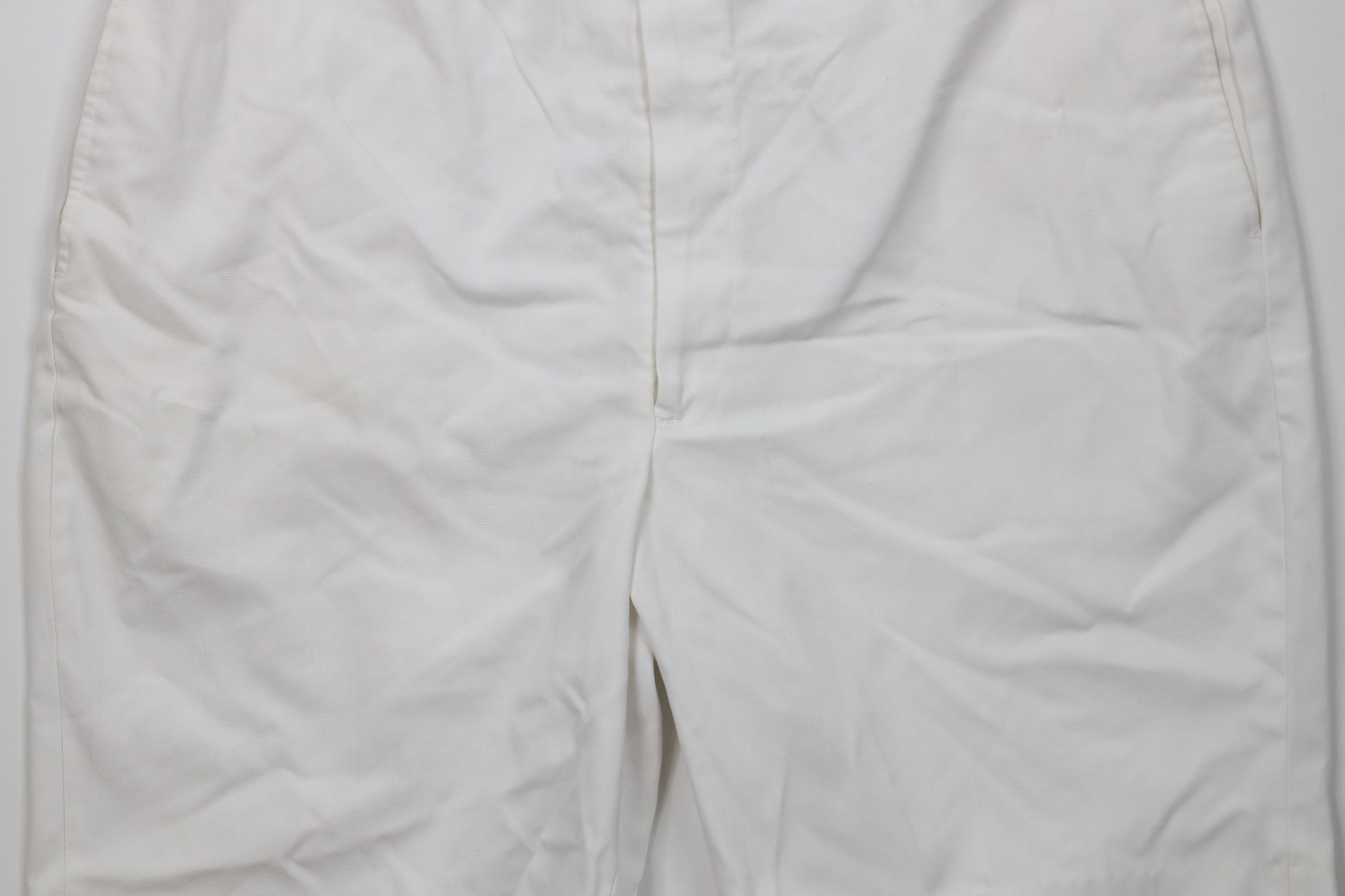 Vintage Vintage 60s Streetwear Golfing Golf Chino Shorts White USA Size US 38 / EU 54 - 3 Thumbnail