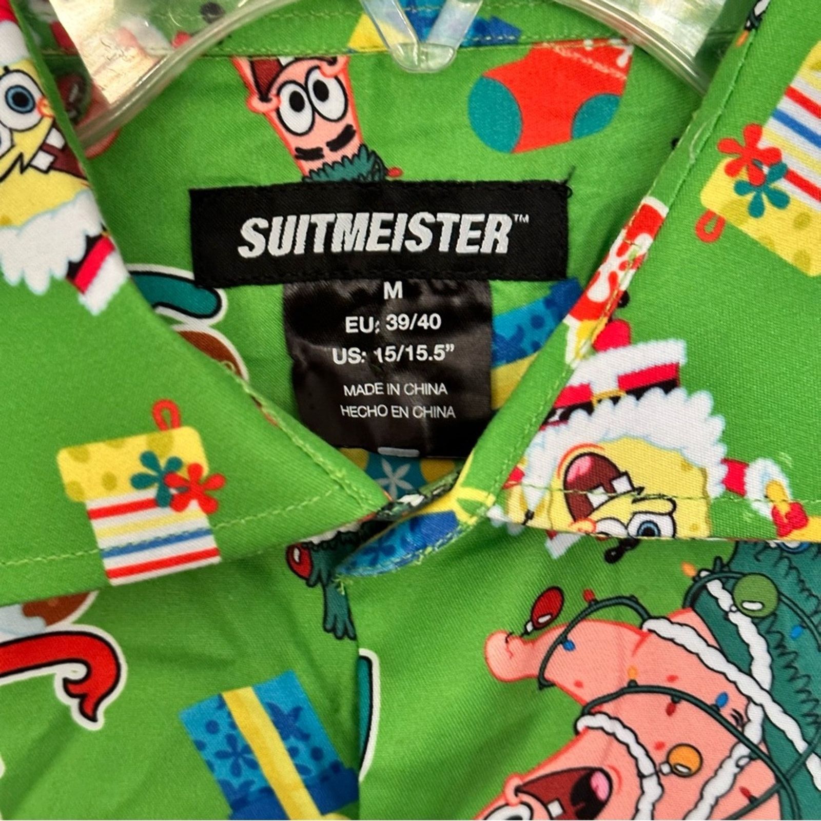 Goods New Suitmeister SpongeBob Christmas Button Up Size US M / EU 48-50 / 2 - 3 Thumbnail