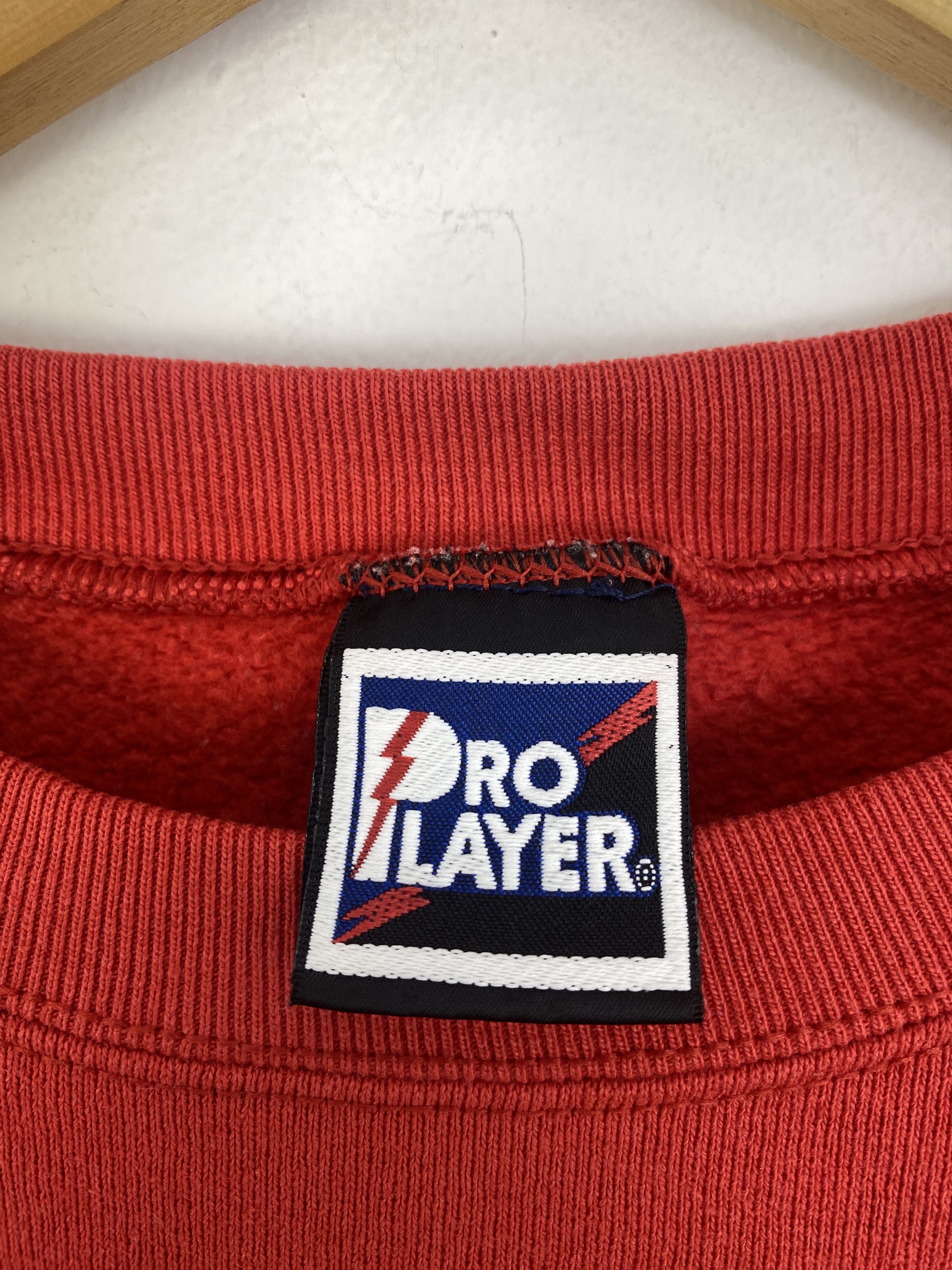MLB × Pro Player × Vintage Vintage 90s Chicago Bulls Crewneck Sweatshirt SH0019 Size US L / EU 52-54 / 3 - 5 Thumbnail