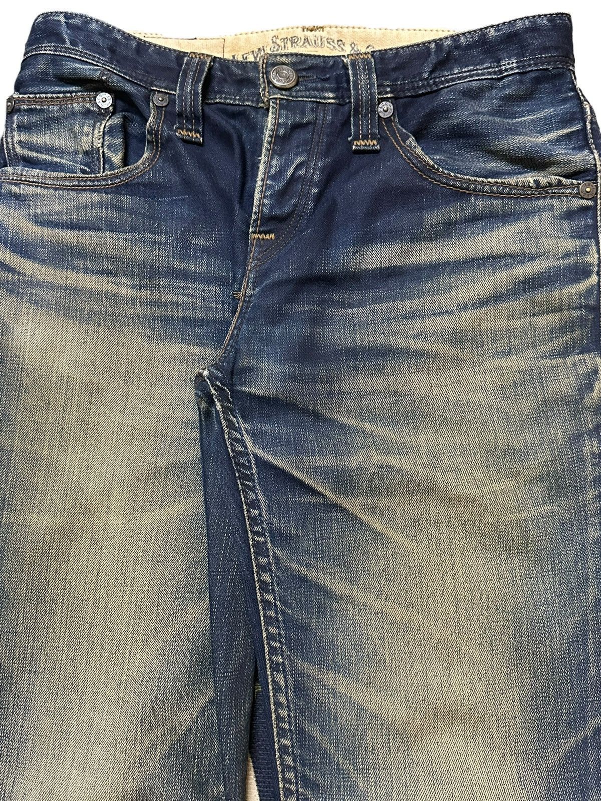 Levi's Vintage Levis 511 Mud Wash Faded Style Classic Jeans Size US 30 / EU 46 - 4 Thumbnail
