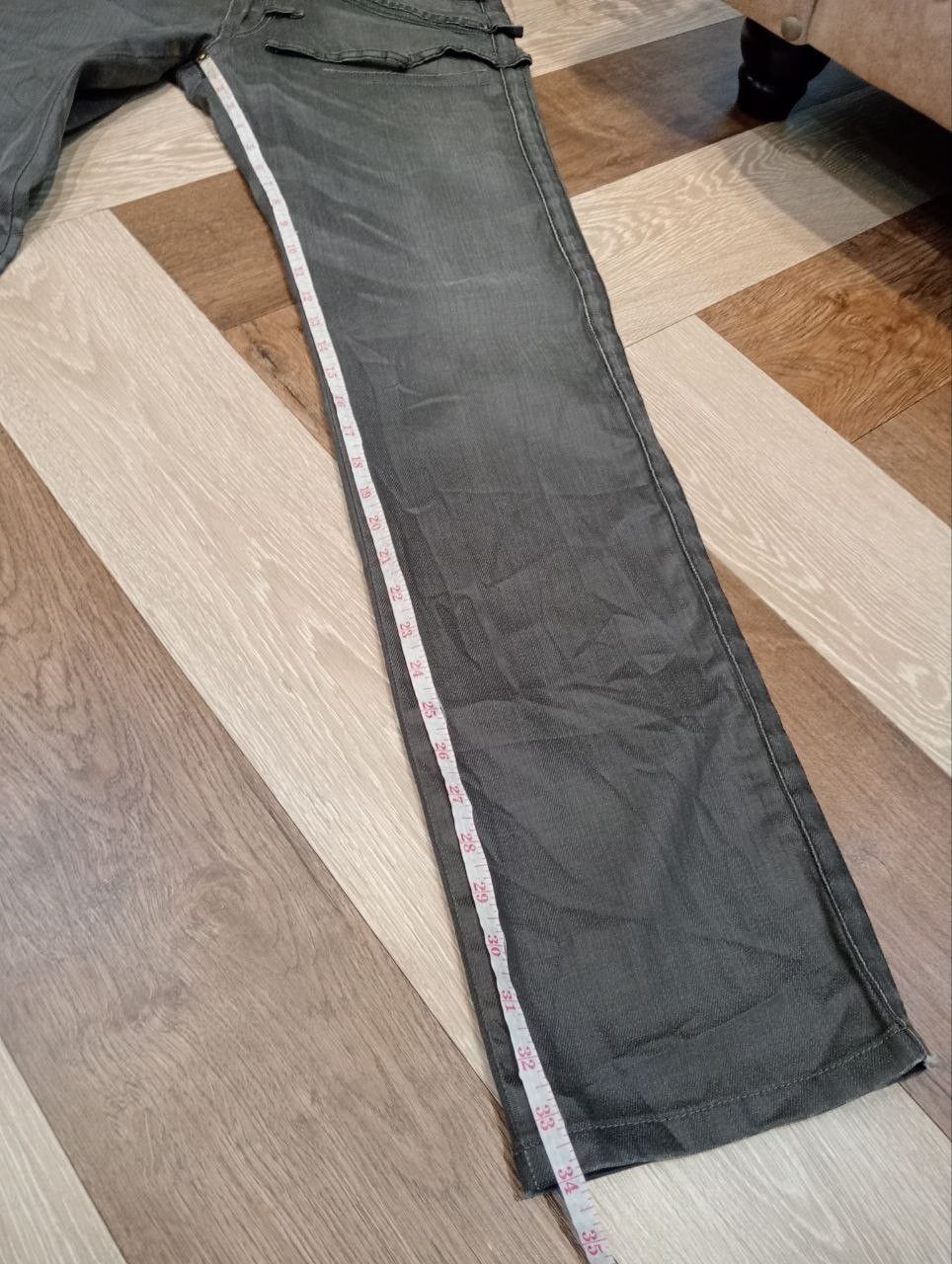 Marithe + Francois Girbaud LE JEAN DE MARITHE FRANCOIS GIRBAUD STRETCH DENIM PANTS Size US 34 / EU 50 - 20 Thumbnail