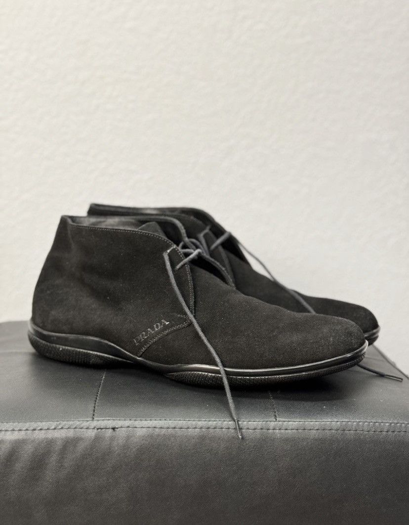 靴 Special 2002 Prada archive leather shoes Prada archive leather shoes